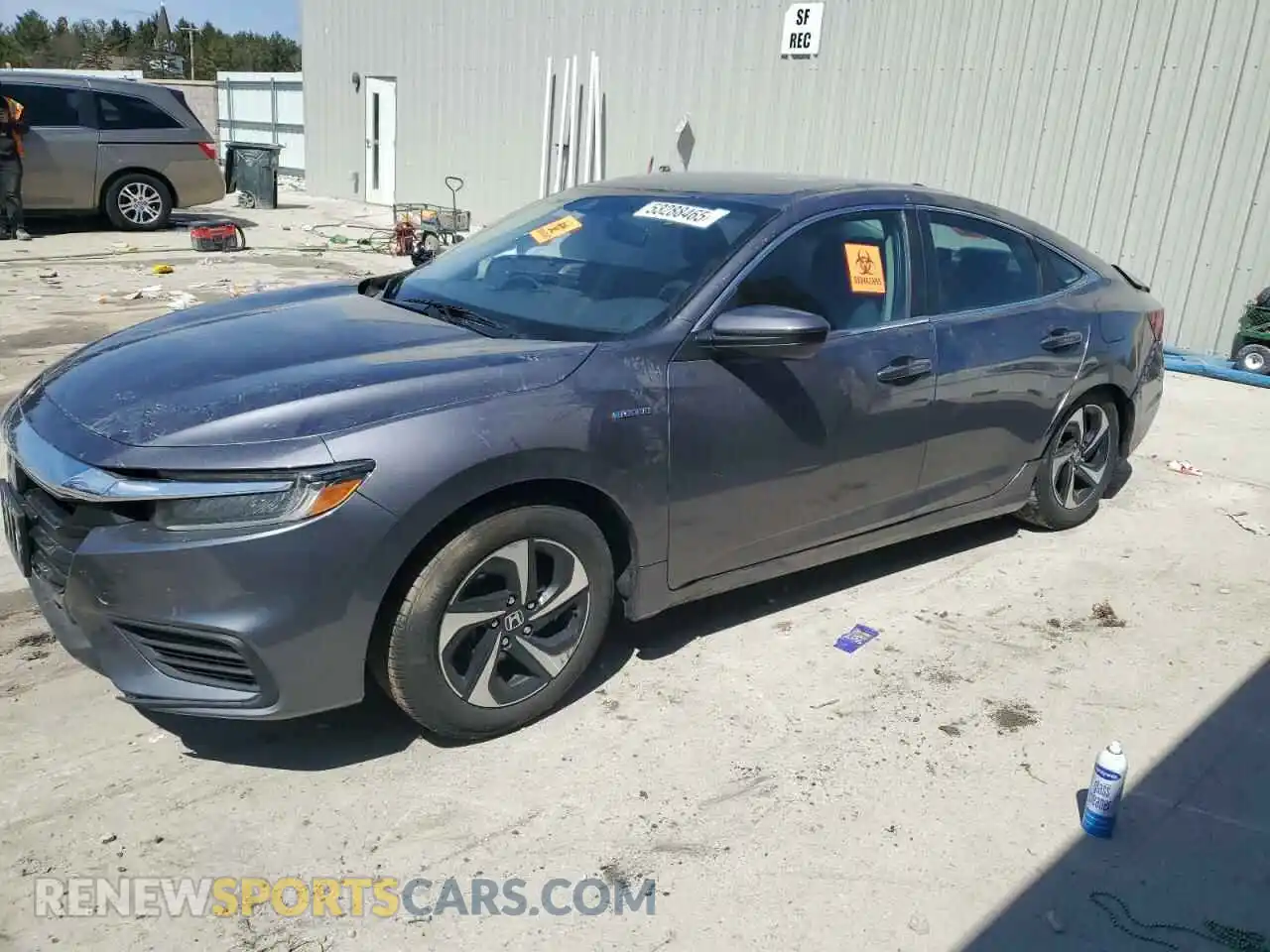 1 fotografías del automóvil dañado 19XZE4F58ME010789 HONDA INSIGHT 2021