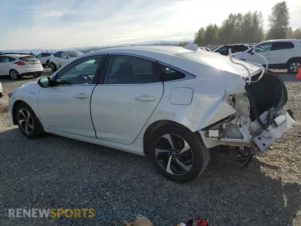 2 Photograph of a damaged car 19XZE4F59ME009828 HONDA INSIGHT 2021