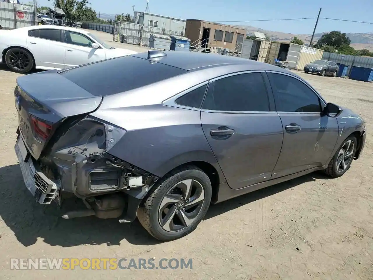 3 Photograph of a damaged car 19XZE4F5XME011362 HONDA INSIGHT 2021