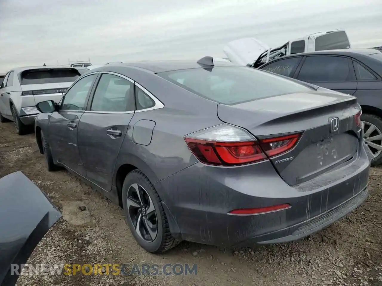 2 Photograph of a damaged car 19XZE4F5XME011961 HONDA INSIGHT 2021