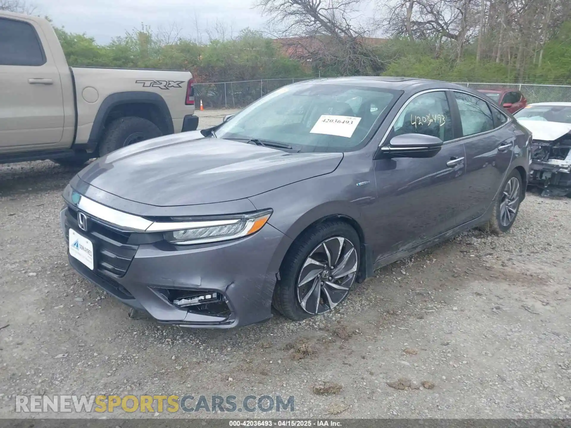 2 Photograph of a damaged car 19XZE4F91ME005517 HONDA INSIGHT 2021