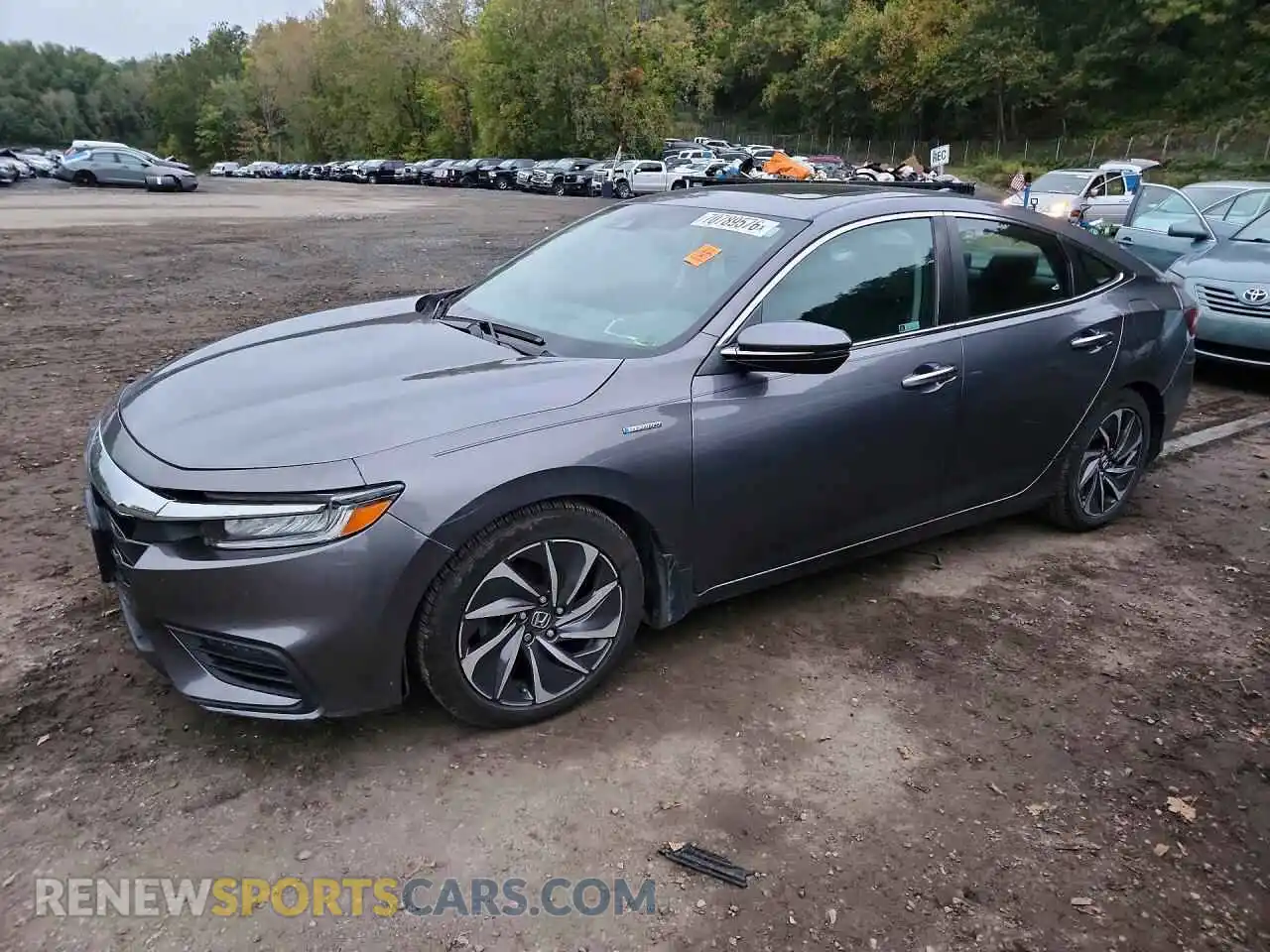 1 fotografías del automóvil dañado 19XZE4F93ME006202 HONDA INSIGHT 2021