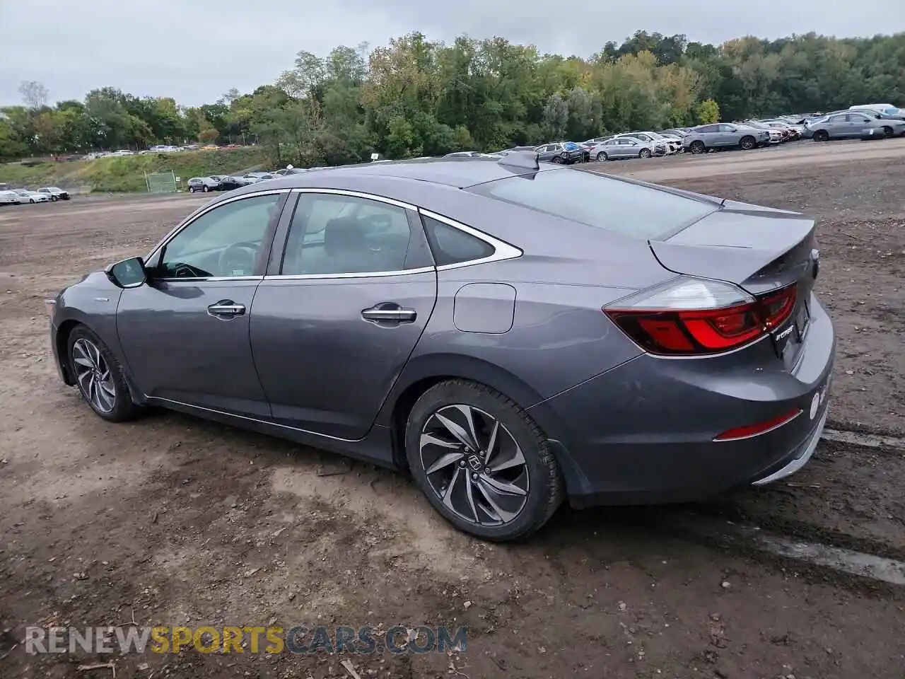 2 fotografías del automóvil dañado 19XZE4F93ME006202 HONDA INSIGHT 2021