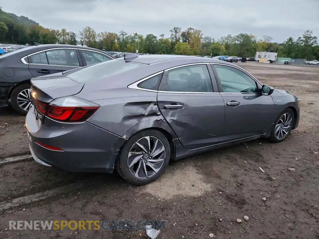 3 fotografías del automóvil dañado 19XZE4F93ME006202 HONDA INSIGHT 2021