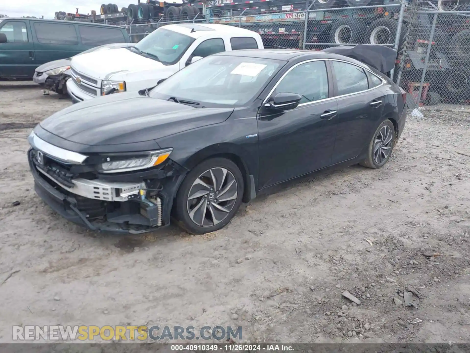 2 Photograph of a damaged car 19XZE4F96ME002760 HONDA INSIGHT 2021