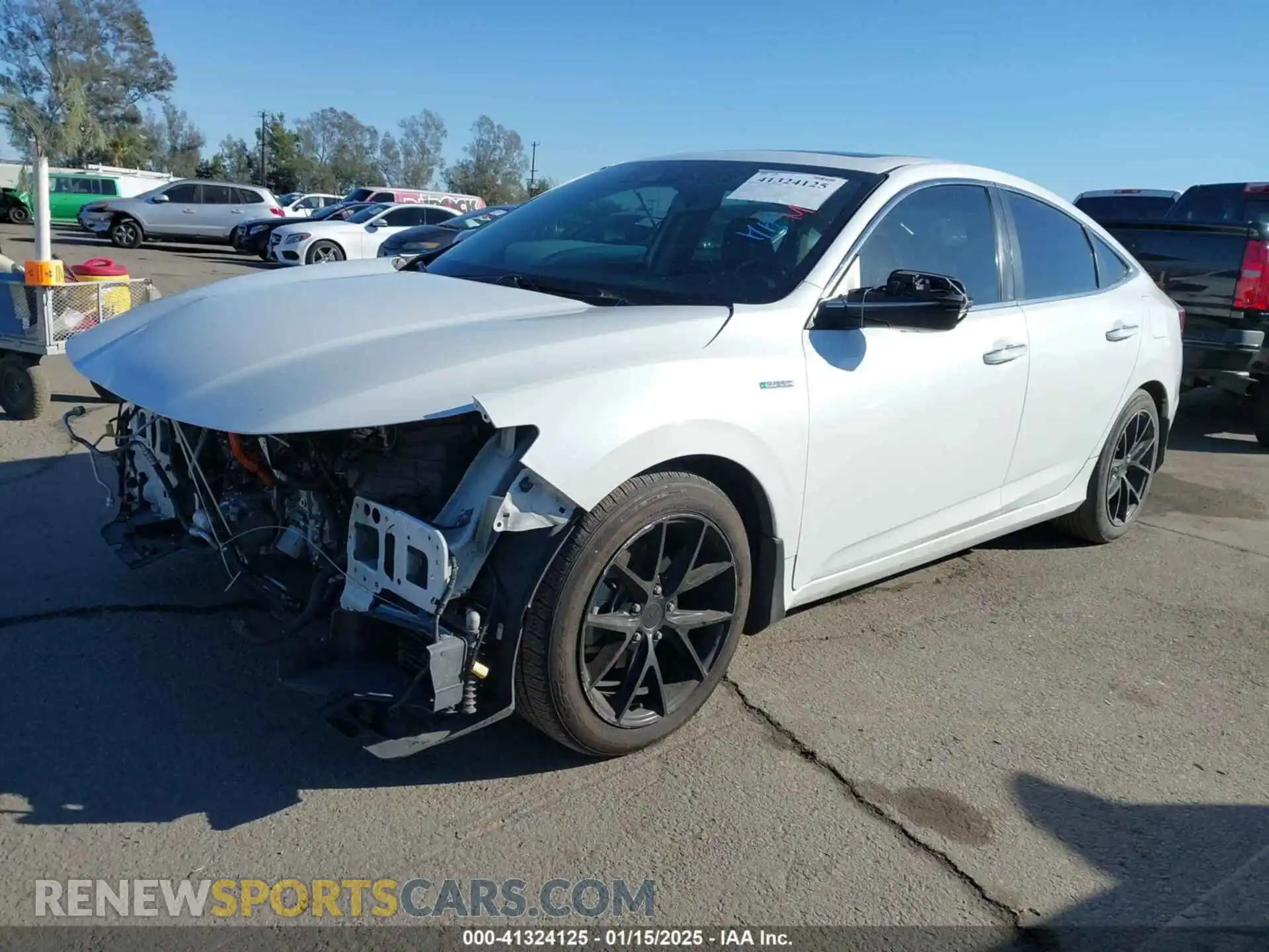 2 Photograph of a damaged car 19XZE4F96ME006310 HONDA INSIGHT 2021