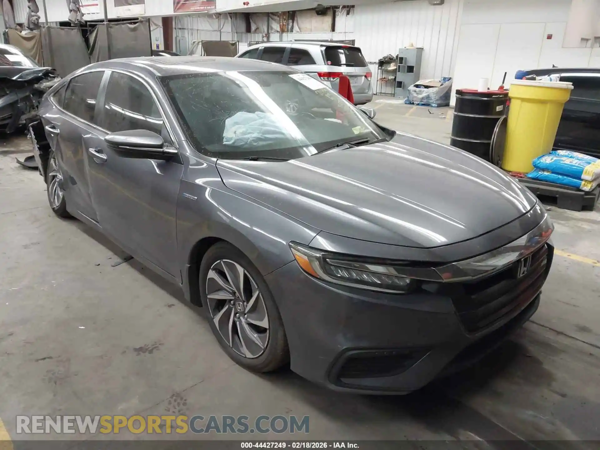 1 Photograph of a damaged car 19XZE4F99ME002249 HONDA INSIGHT 2021