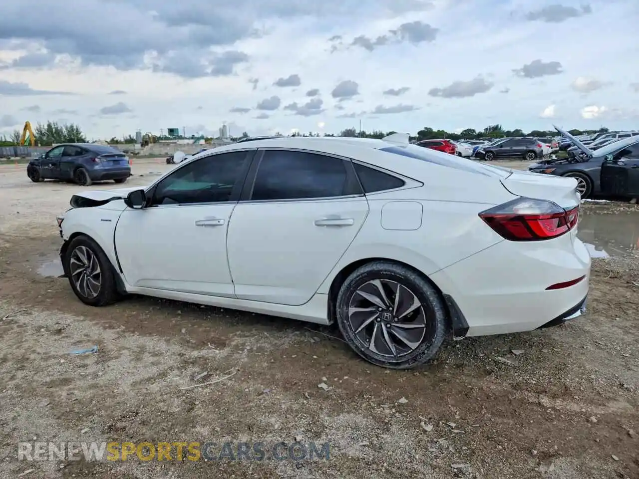 2 Photograph of a damaged car 19XZE4F9XME004396 HONDA INSIGHT 2021