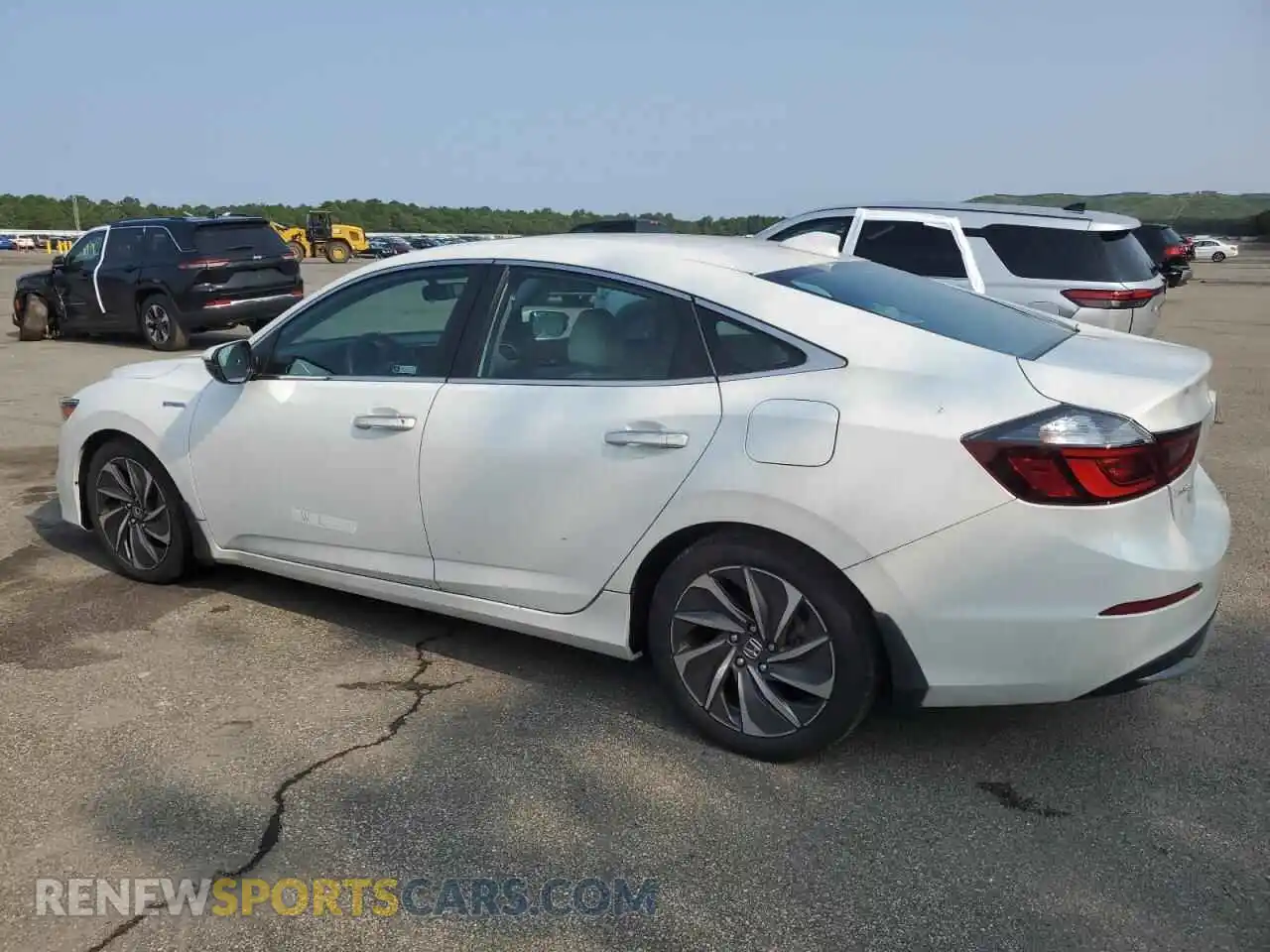 2 Фотография поврежденного автомобиля 19XZE4F9XME007850 HONDA INSIGHT 2021