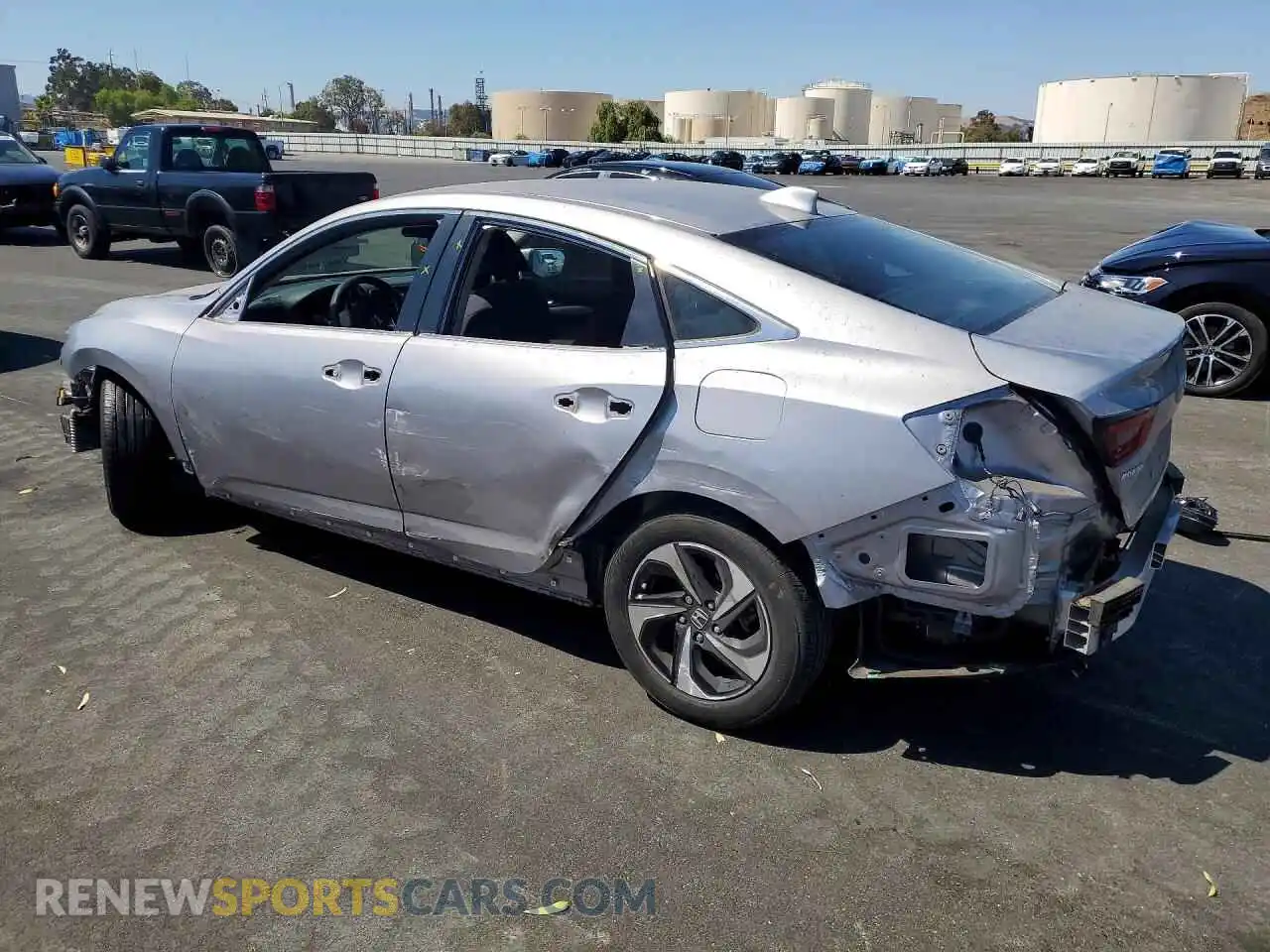 2 Photograph of a damaged car 19XZE4F54NE017417 HONDA INSIGHT 2022