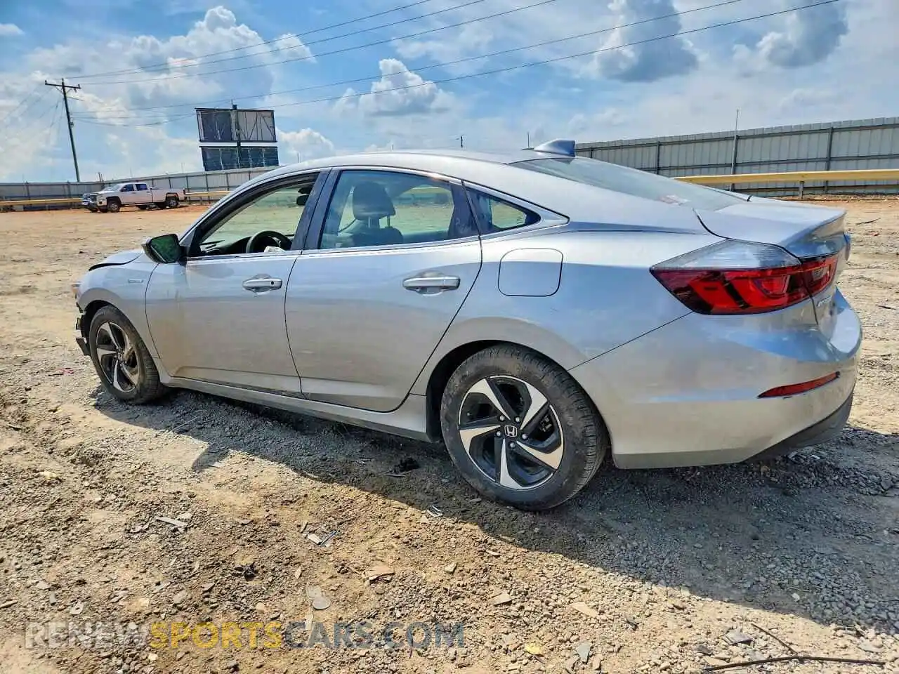 2 Photograph of a damaged car 19XZE4F59NE002671 HONDA INSIGHT 2022