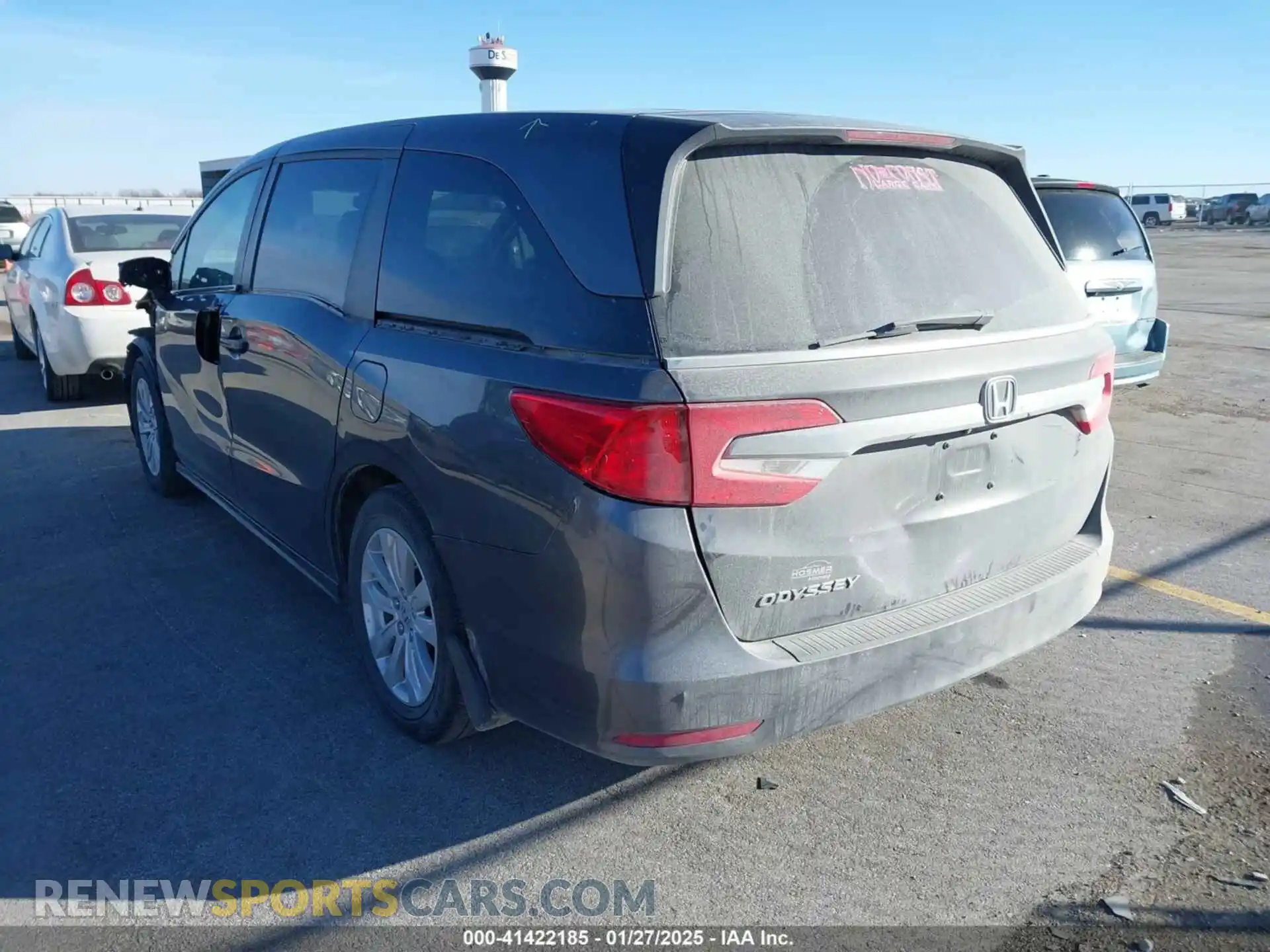 3 Photograph of a damaged car 5FNRL6H21KB057139 HONDA ODYSSEY 2019