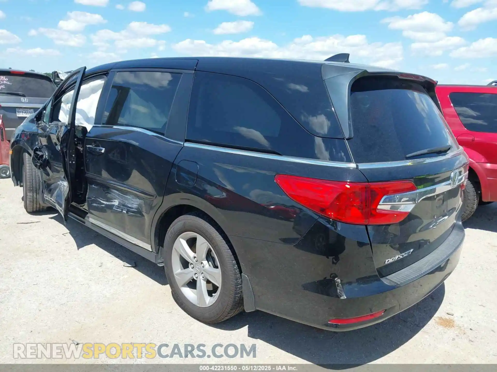 3 Фотография поврежденного автомобиля 5FNRL6H50KB092829 HONDA ODYSSEY 2019