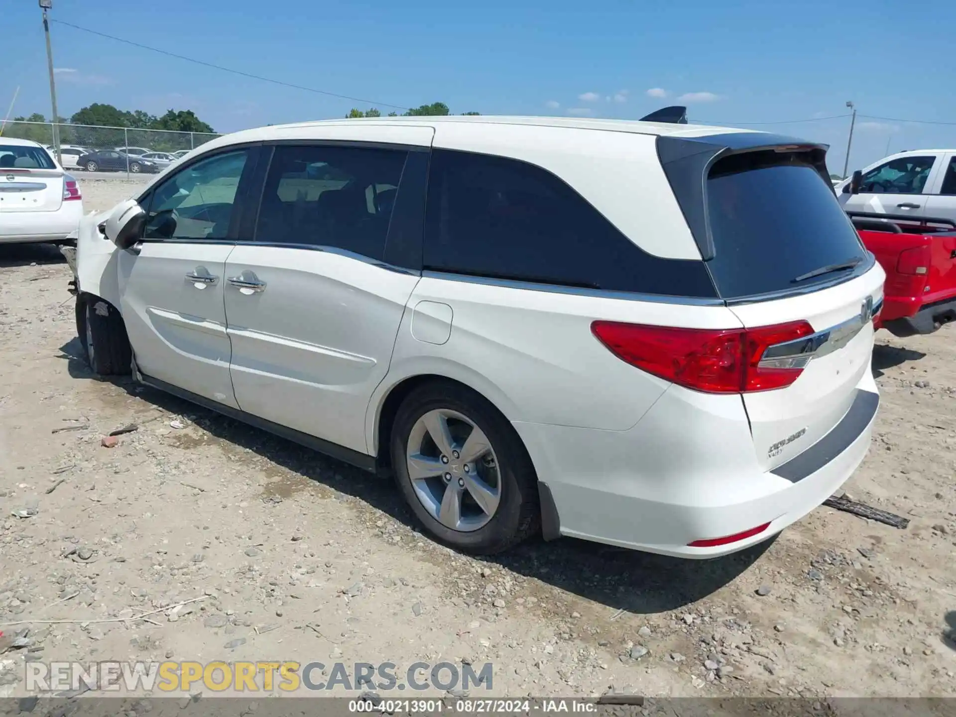 3 Photograph of a damaged car 5FNRL6H70KB020935 HONDA ODYSSEY 2019