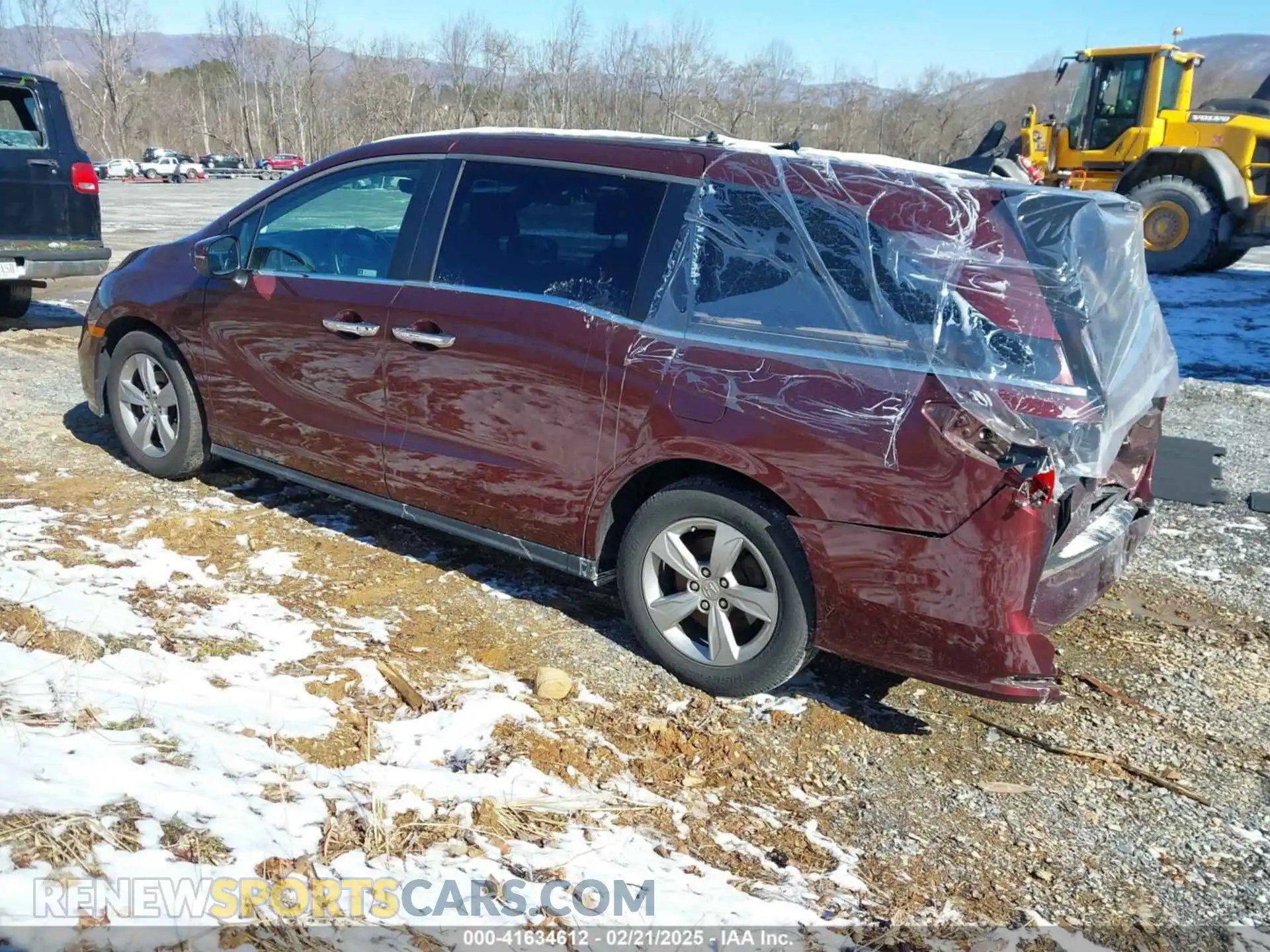 3 Photograph of a damaged car 5FNRL6H71KB011113 HONDA ODYSSEY 2019