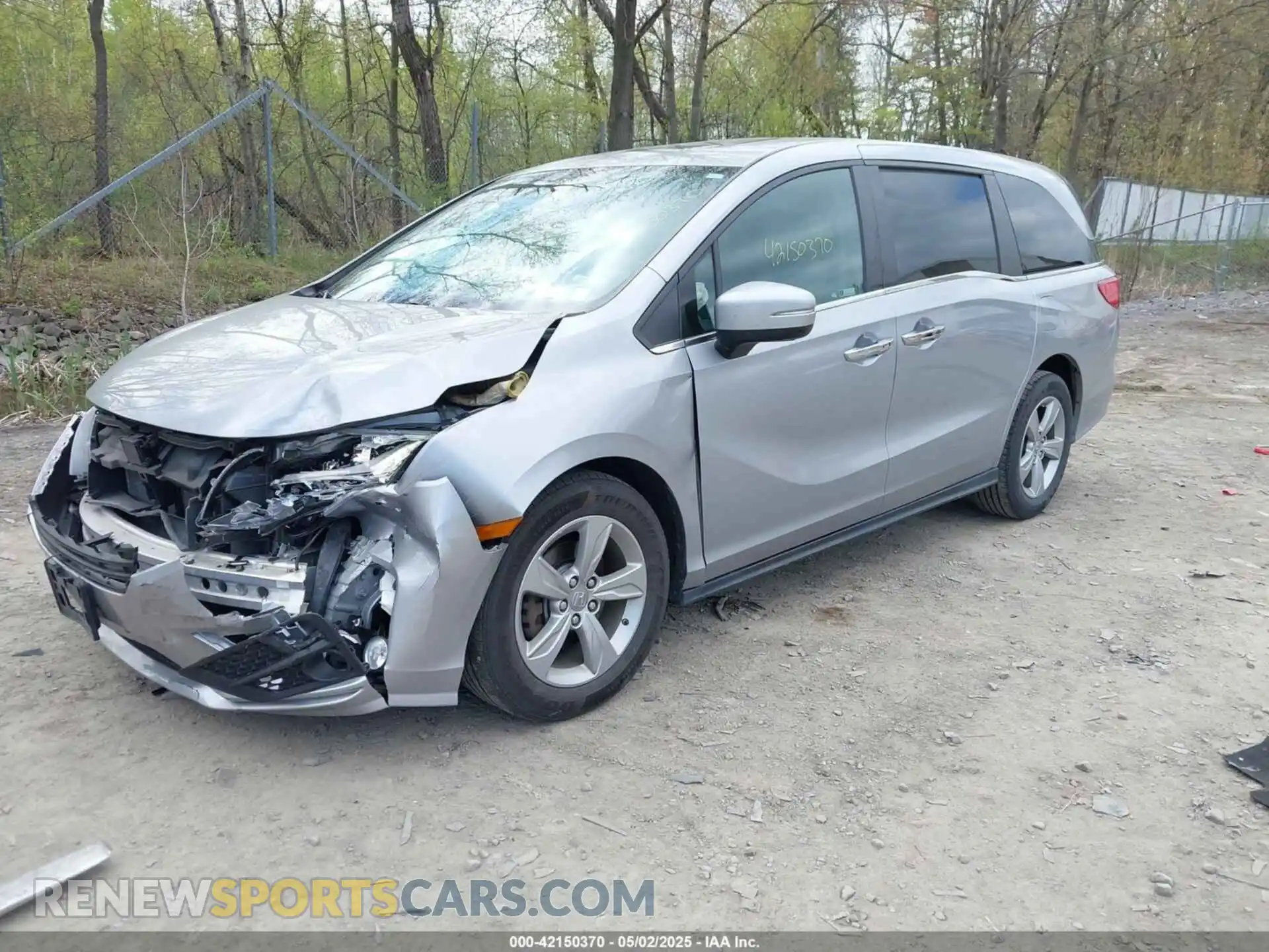 2 Photograph of a damaged car 5FNRL6H71KB049716 HONDA ODYSSEY 2019