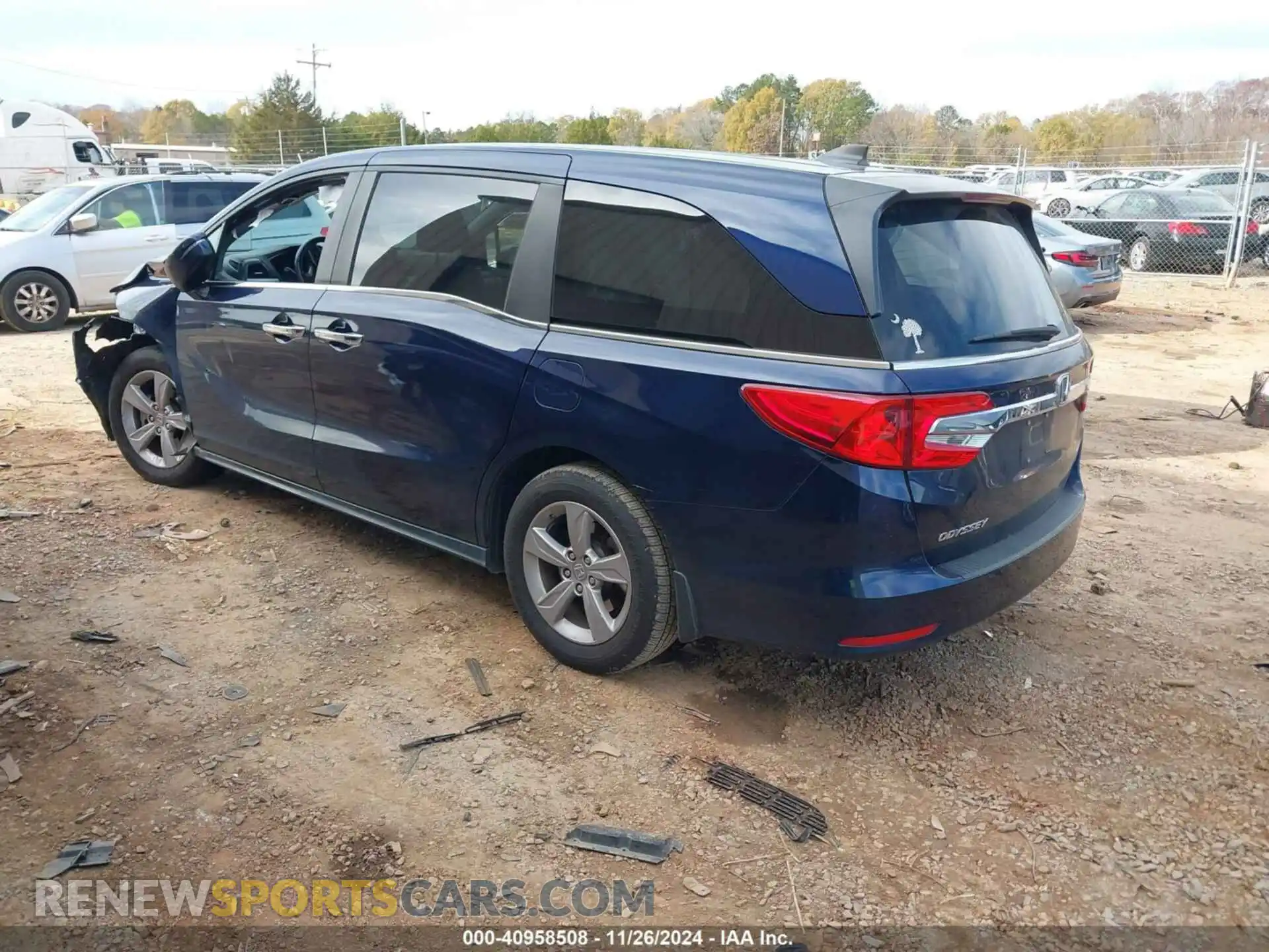 3 Photograph of a damaged car 5FNRL6H72KB090503 HONDA ODYSSEY 2019
