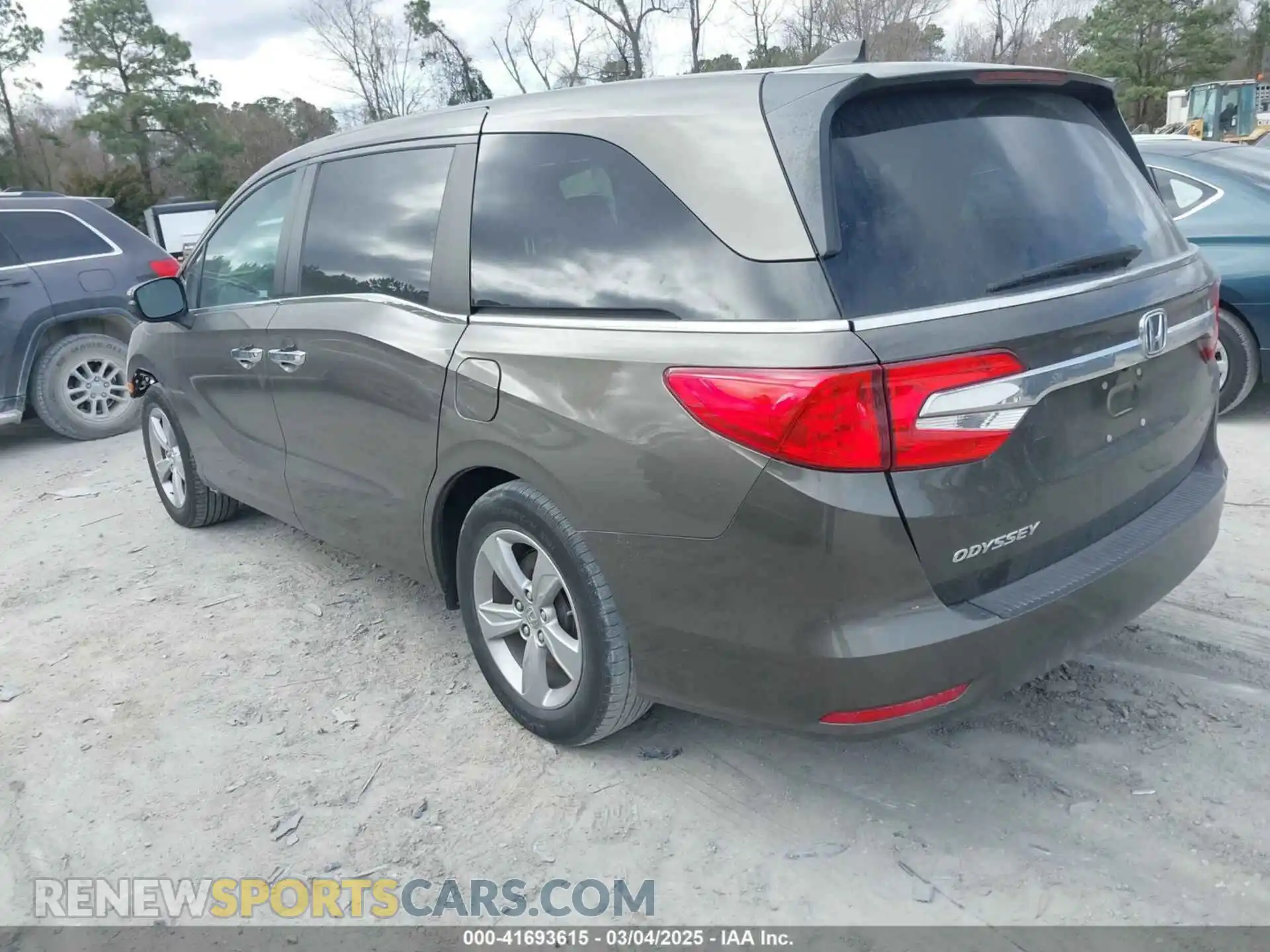 3 fotografías del automóvil dañado 5FNRL6H72KB101788 HONDA ODYSSEY 2019