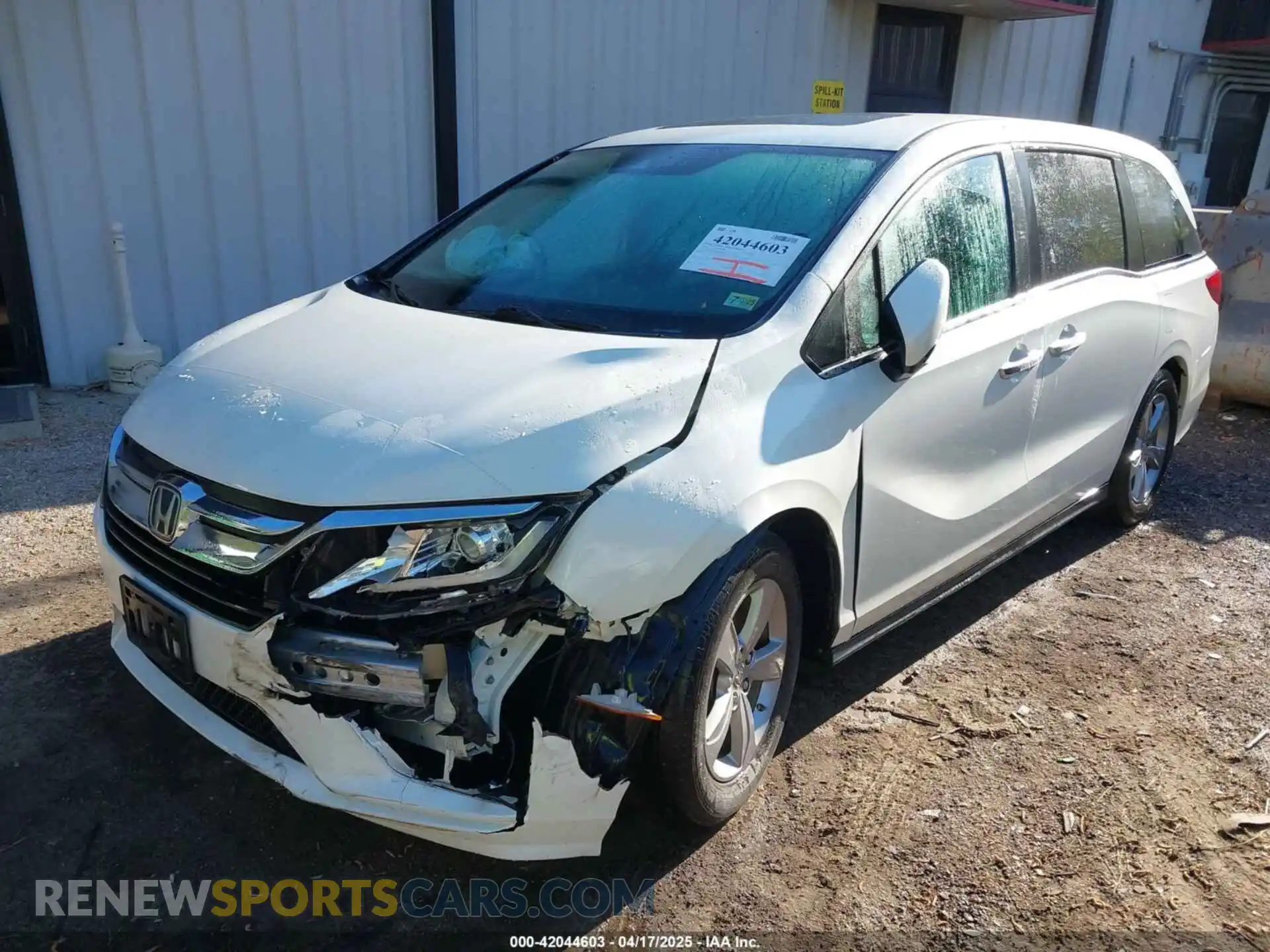 2 Фотография поврежденного автомобиля 5FNRL6H74KB015835 HONDA ODYSSEY 2019