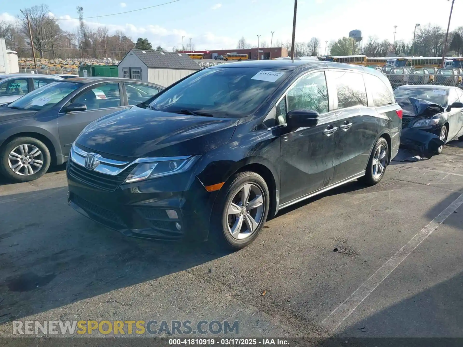 2 Photograph of a damaged car 5FNRL6H74KB061567 HONDA ODYSSEY 2019