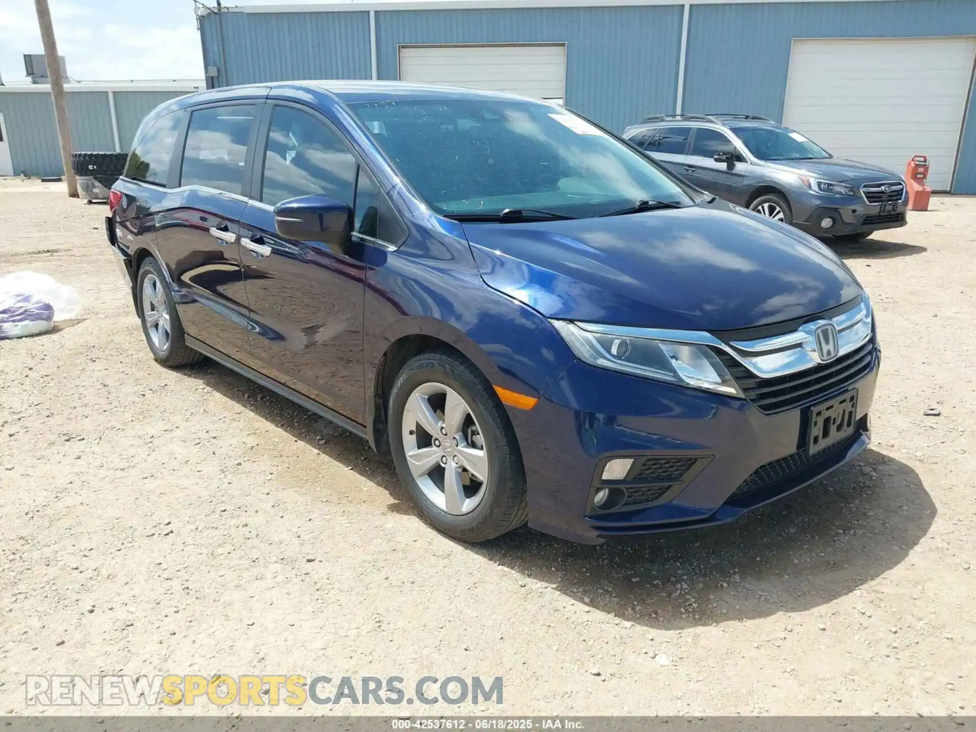 1 fotografías del automóvil dañado 5FNRL6H74KB126465 HONDA ODYSSEY 2019