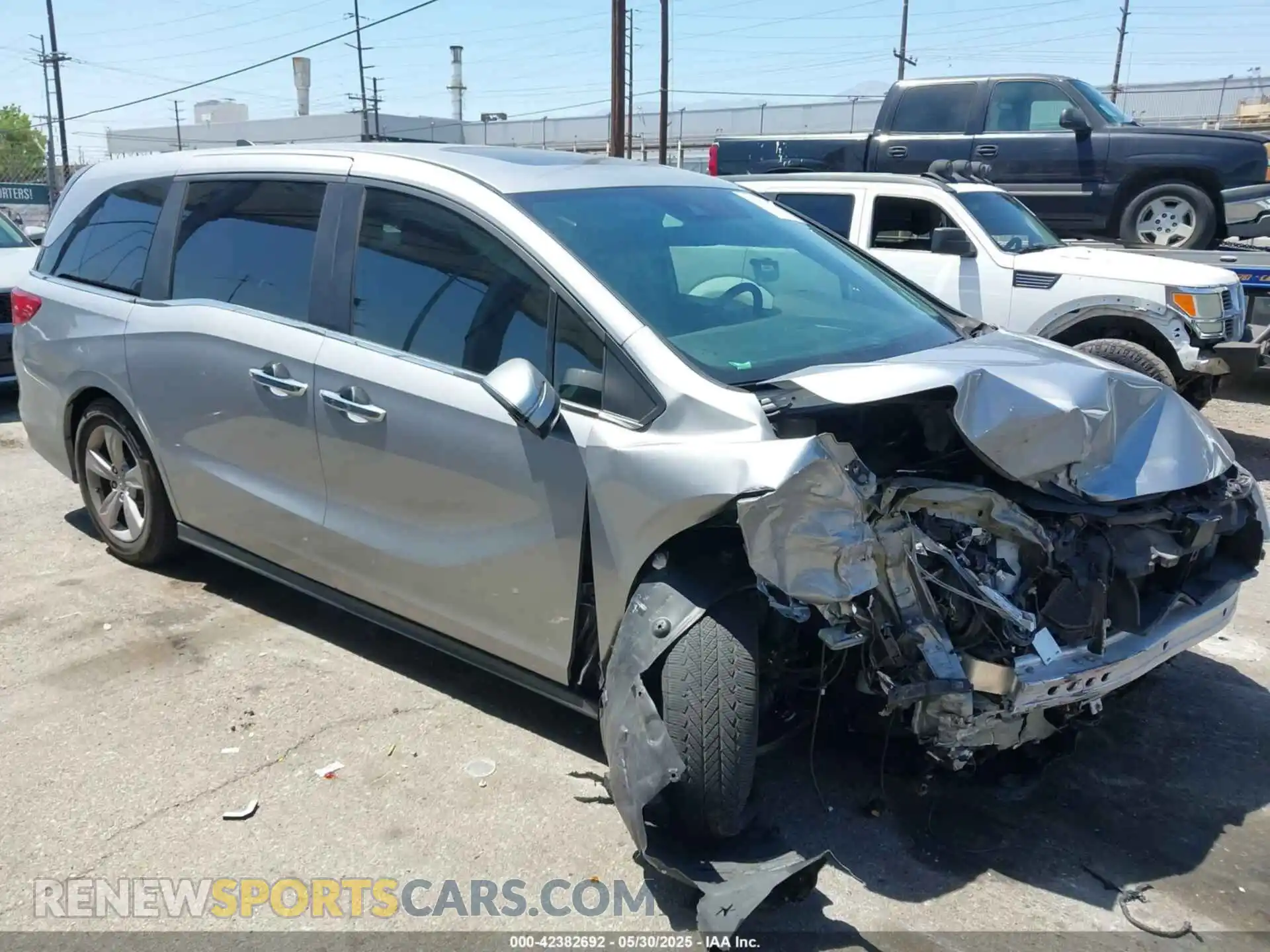 1 fotografías del automóvil dañado 5FNRL6H77KB071719 HONDA ODYSSEY 2019