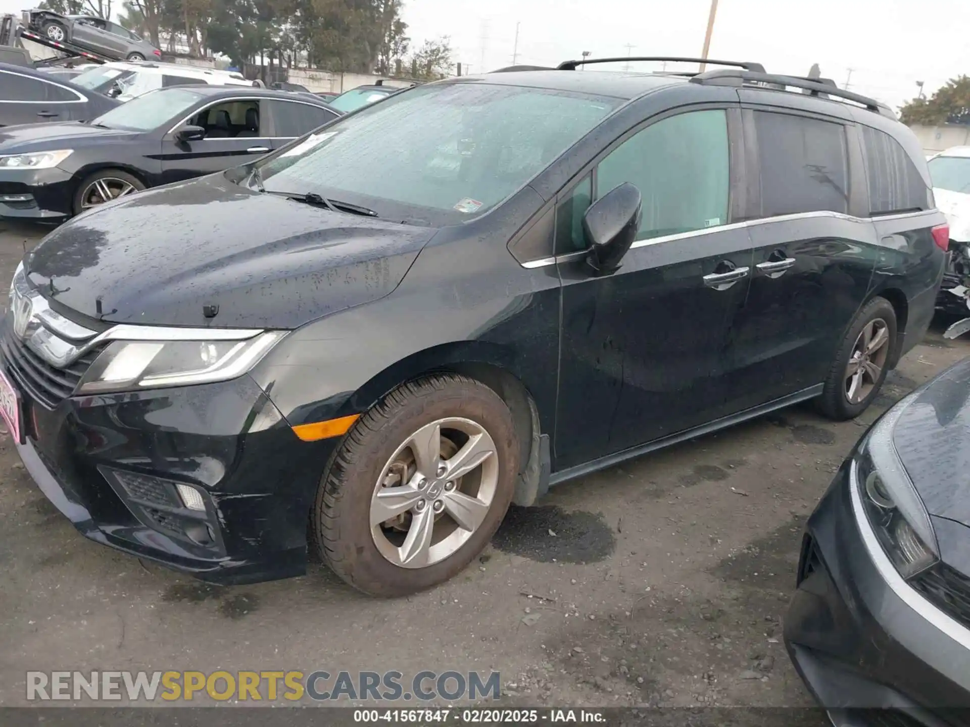 2 Photograph of a damaged car 5FNRL6H77KB081683 HONDA ODYSSEY 2019