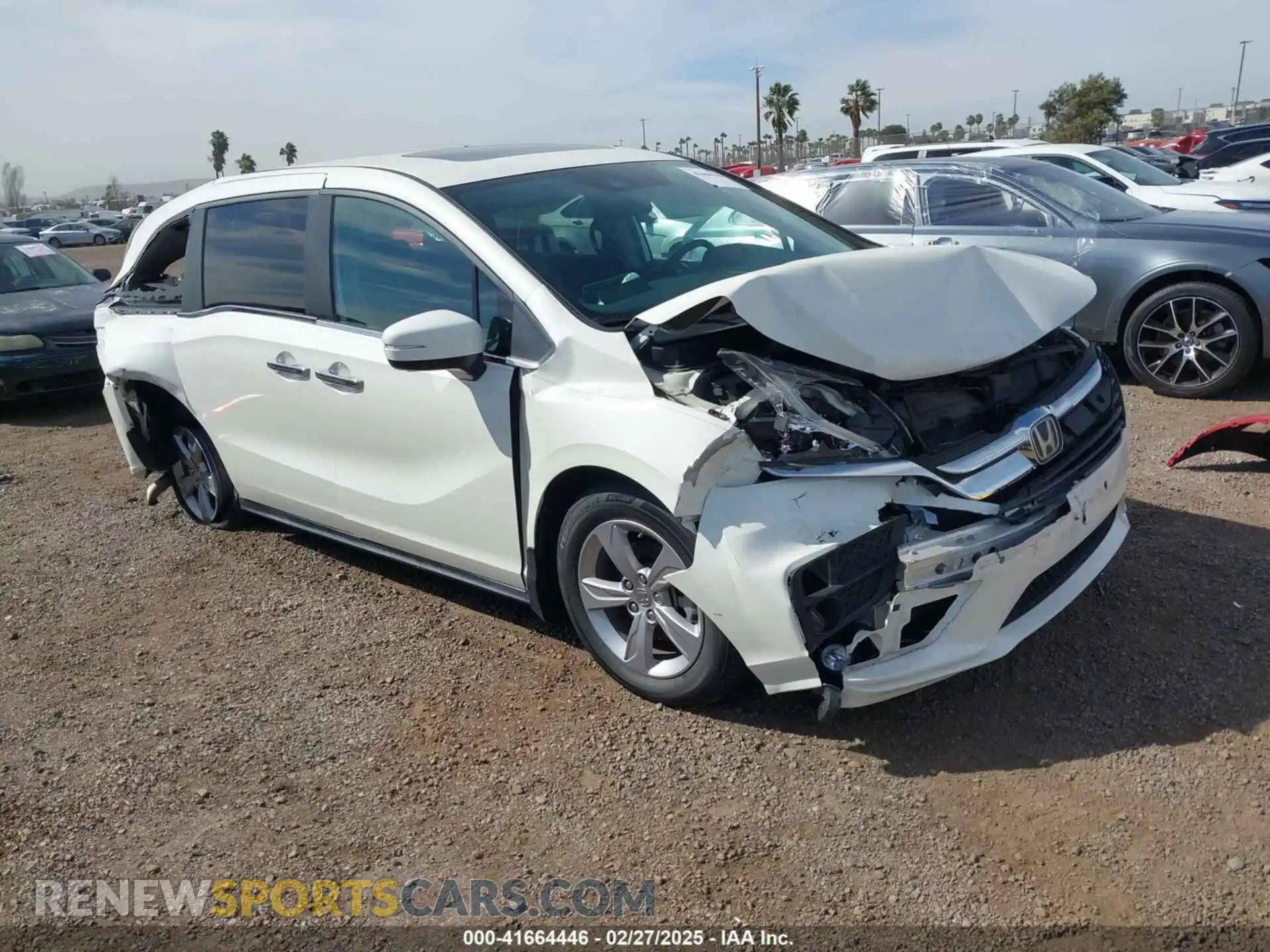 1 Фотография поврежденного автомобиля 5FNRL6H7XKB098705 HONDA ODYSSEY 2019