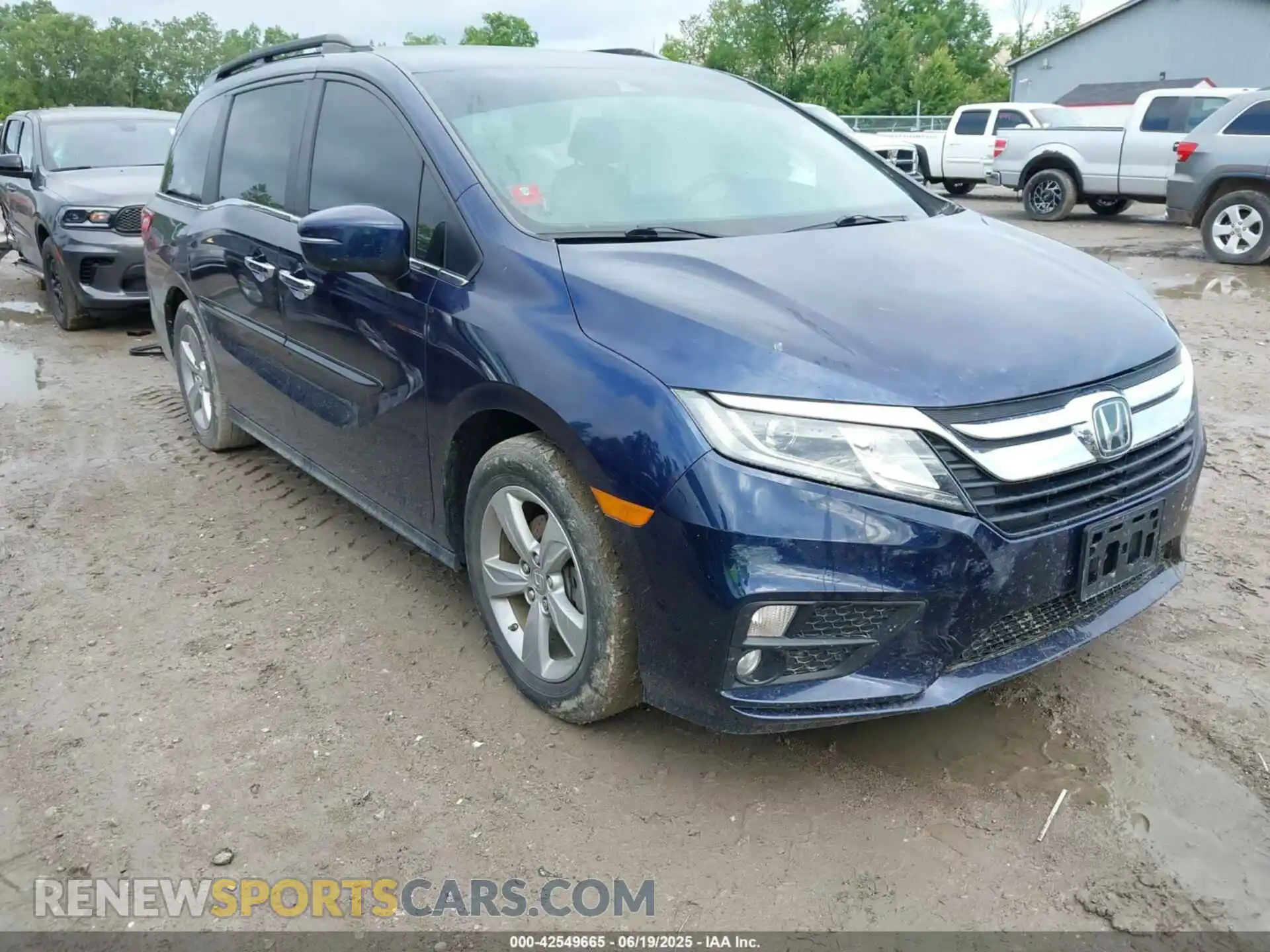 1 fotografías del automóvil dañado 5FNRL6H7XKB122324 HONDA ODYSSEY 2019