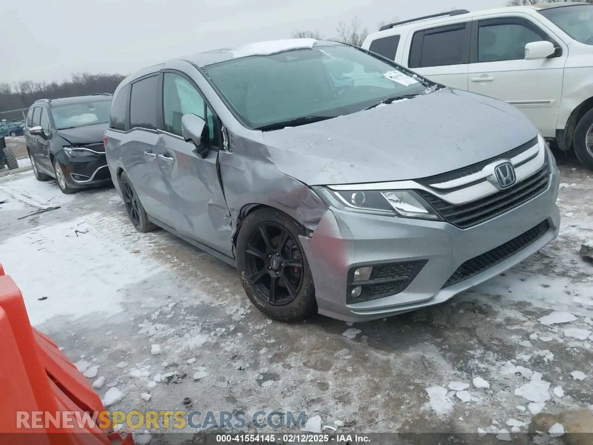 1 Photograph of a damaged car 5FNRL6H7XKB138667 HONDA ODYSSEY 2019