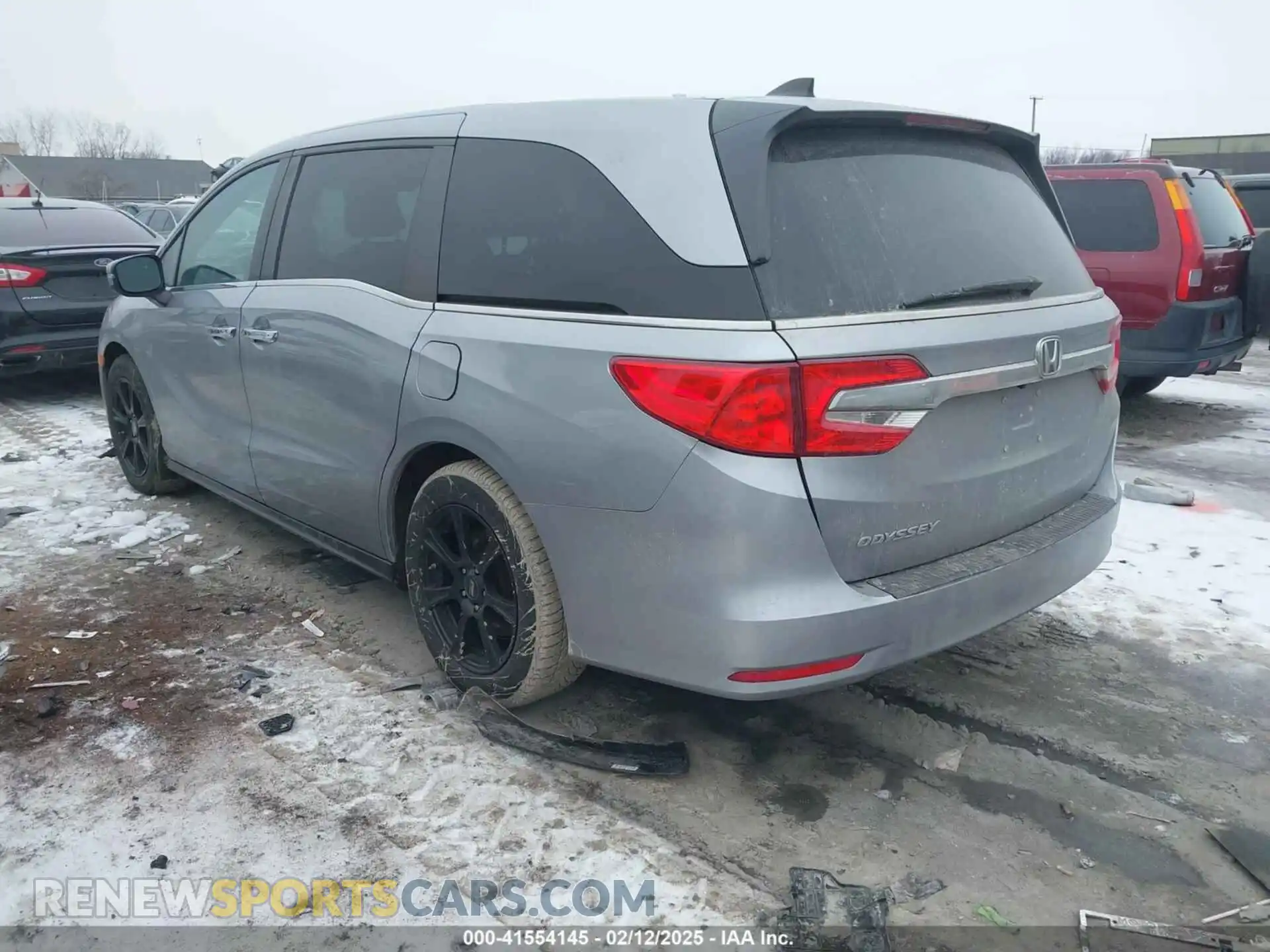 3 Photograph of a damaged car 5FNRL6H7XKB138667 HONDA ODYSSEY 2019