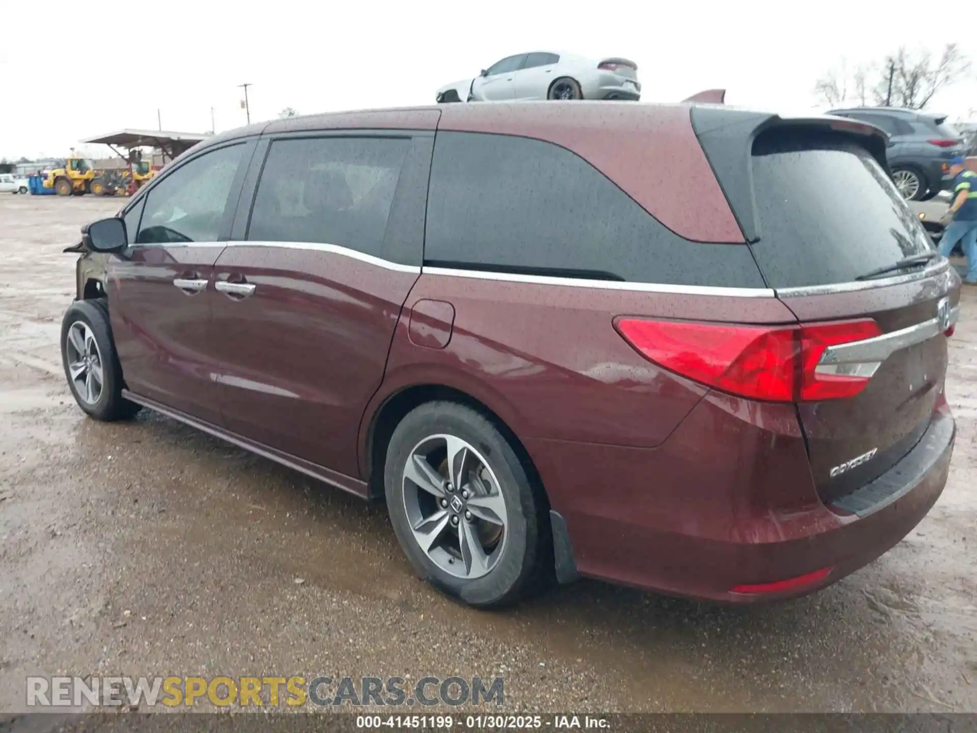 3 Фотография поврежденного автомобиля 5FNRL6H82KB060023 HONDA ODYSSEY 2019