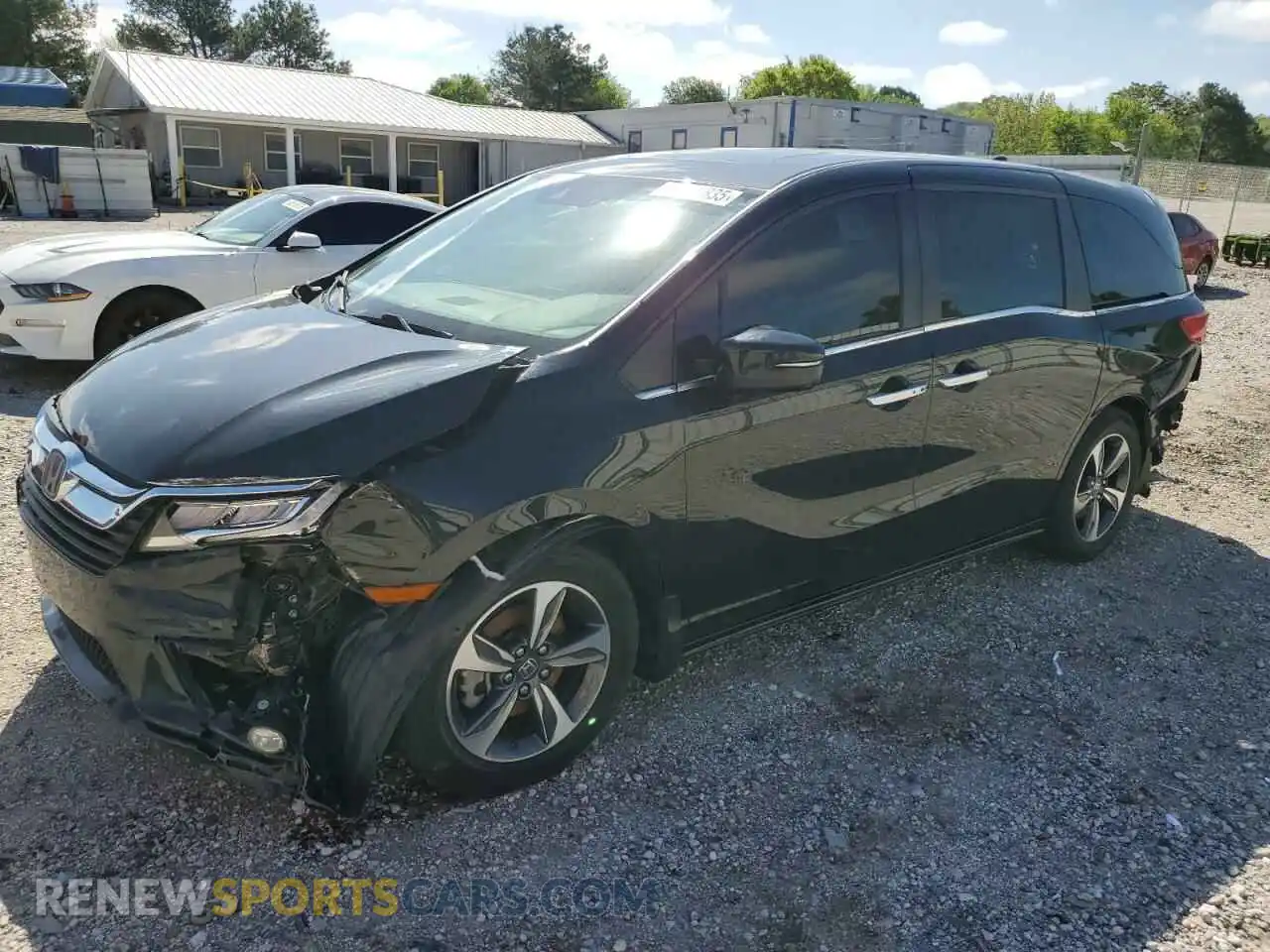 1 Photograph of a damaged car 5FNRL6H84KB014970 HONDA ODYSSEY 2019