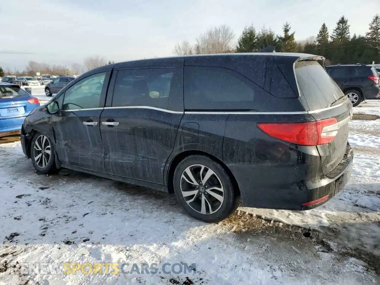 2 Photograph of a damaged car 5FNRL6H86KB503970 HONDA ODYSSEY 2019
