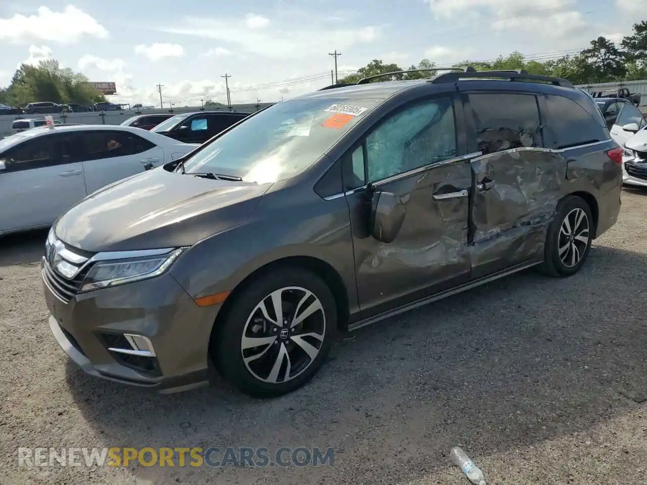 1 Фотография поврежденного автомобиля 5FNRL6H90KB027207 HONDA ODYSSEY 2019