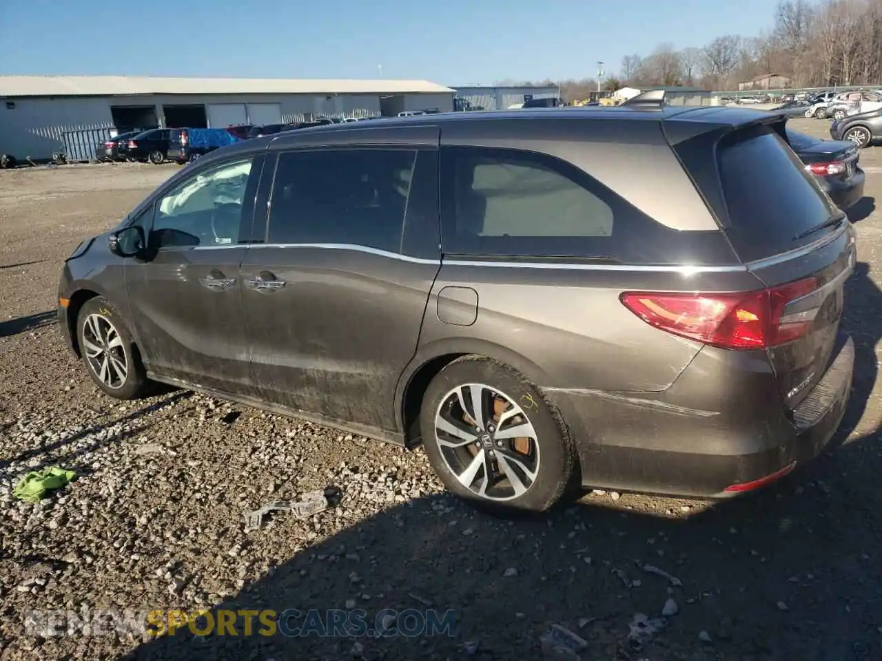 2 Photograph of a damaged car 5FNRL6H91KB048924 HONDA ODYSSEY 2019