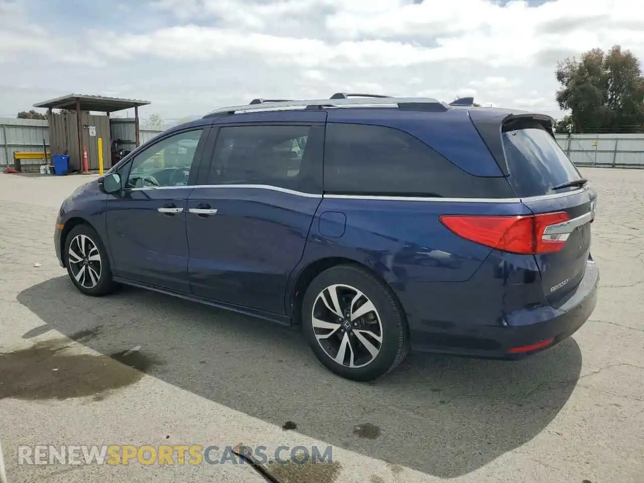 2 Photograph of a damaged car 5FNRL6H92KB098537 HONDA ODYSSEY 2019
