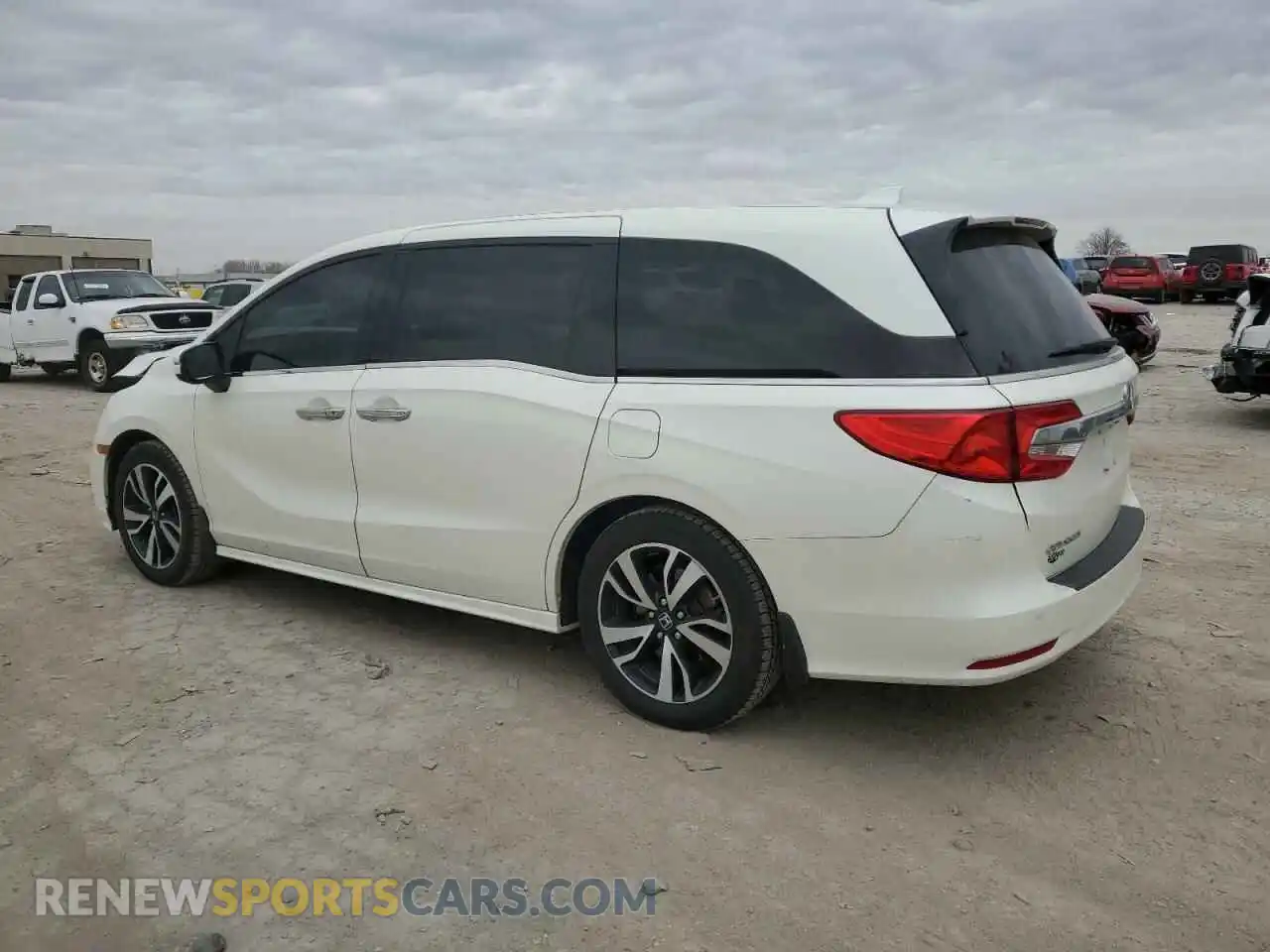 2 Photograph of a damaged car 5FNRL6H93KB069516 HONDA ODYSSEY 2019