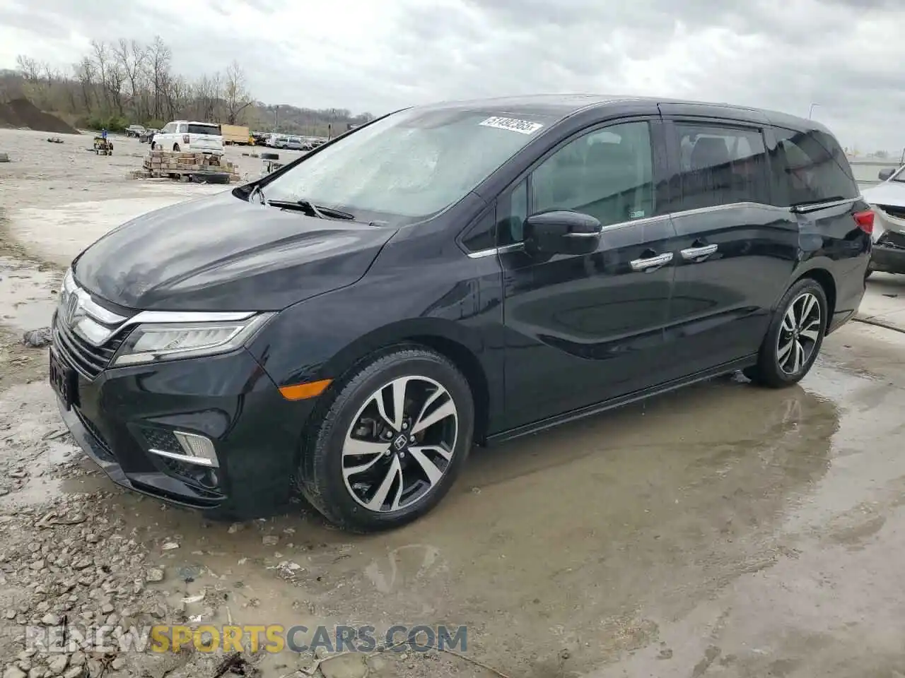 1 Photograph of a damaged car 5FNRL6H94KB108422 HONDA ODYSSEY 2019