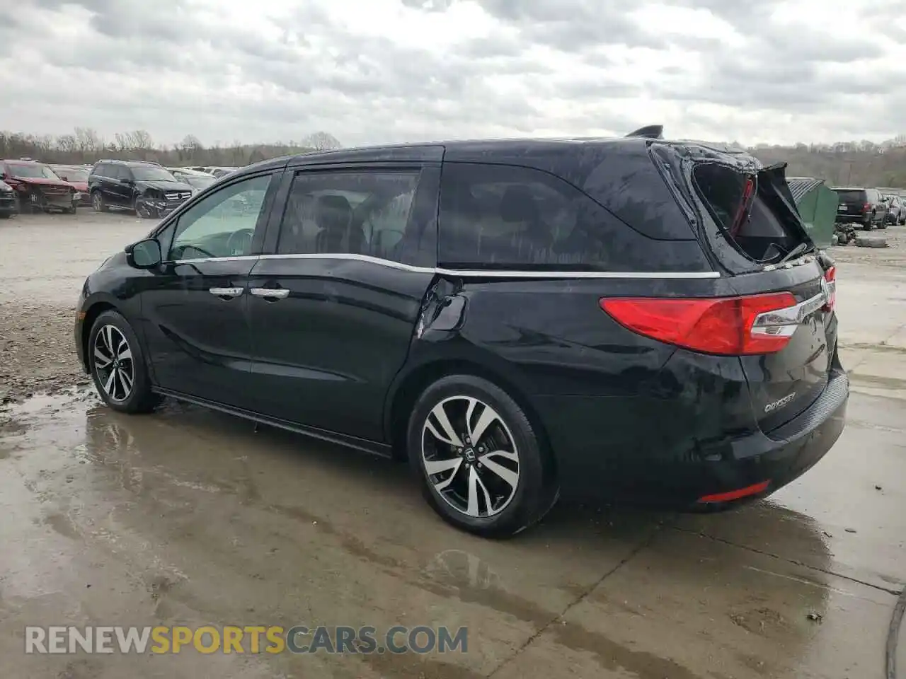 2 Photograph of a damaged car 5FNRL6H94KB108422 HONDA ODYSSEY 2019