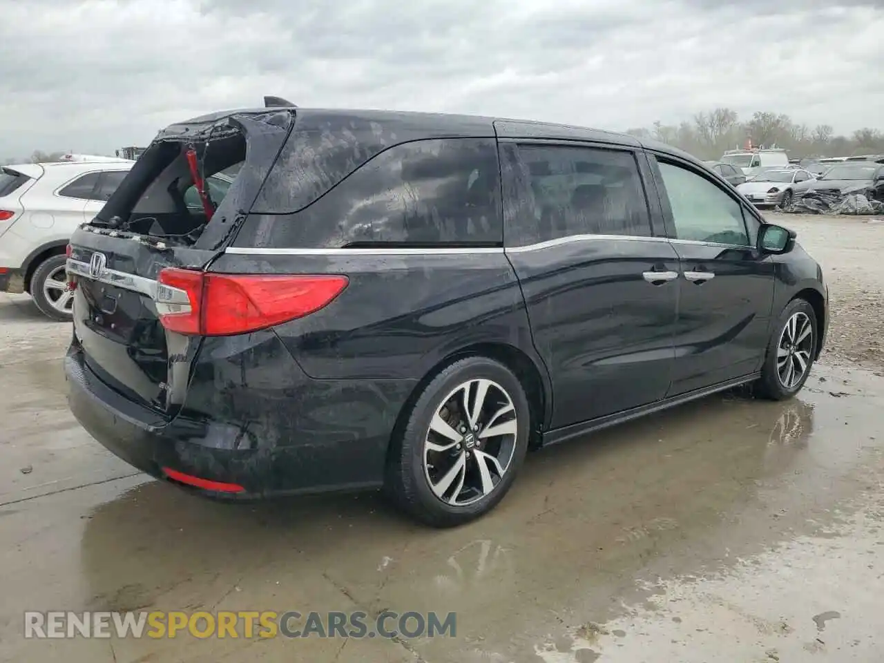 3 Photograph of a damaged car 5FNRL6H94KB108422 HONDA ODYSSEY 2019