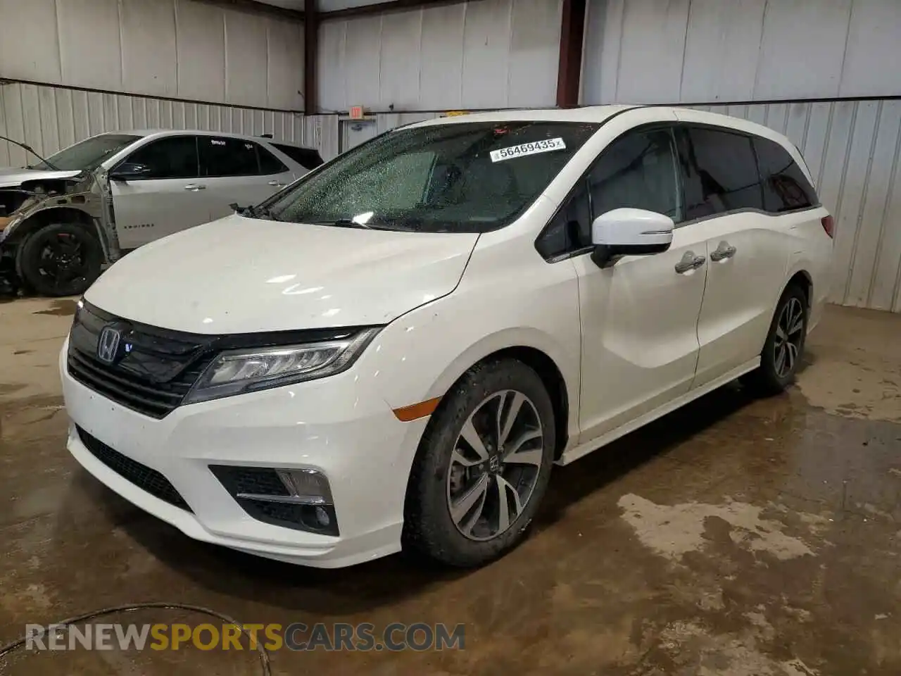 1 Photograph of a damaged car 5FNRL6H95KB026523 HONDA ODYSSEY 2019