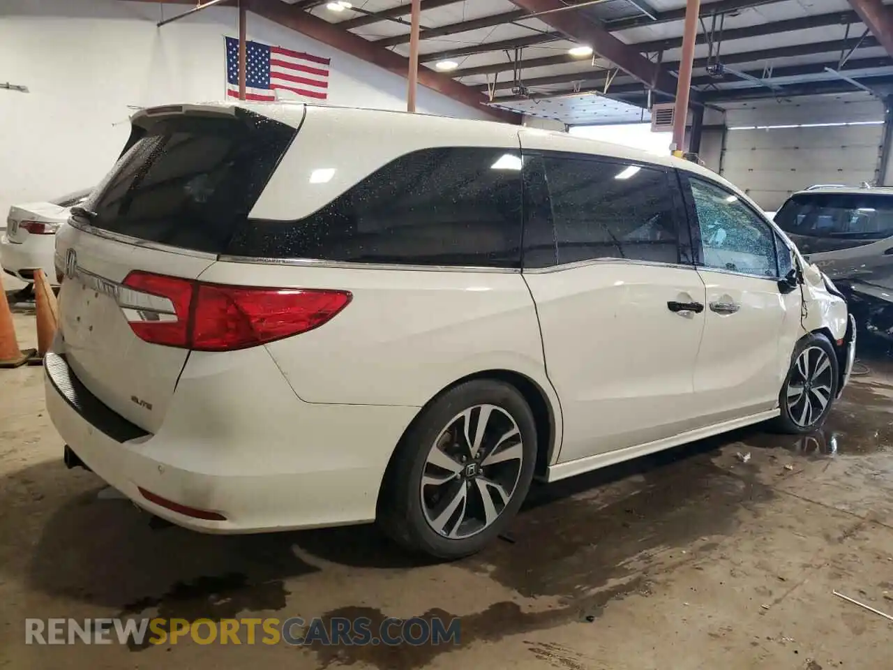 3 Photograph of a damaged car 5FNRL6H95KB026523 HONDA ODYSSEY 2019
