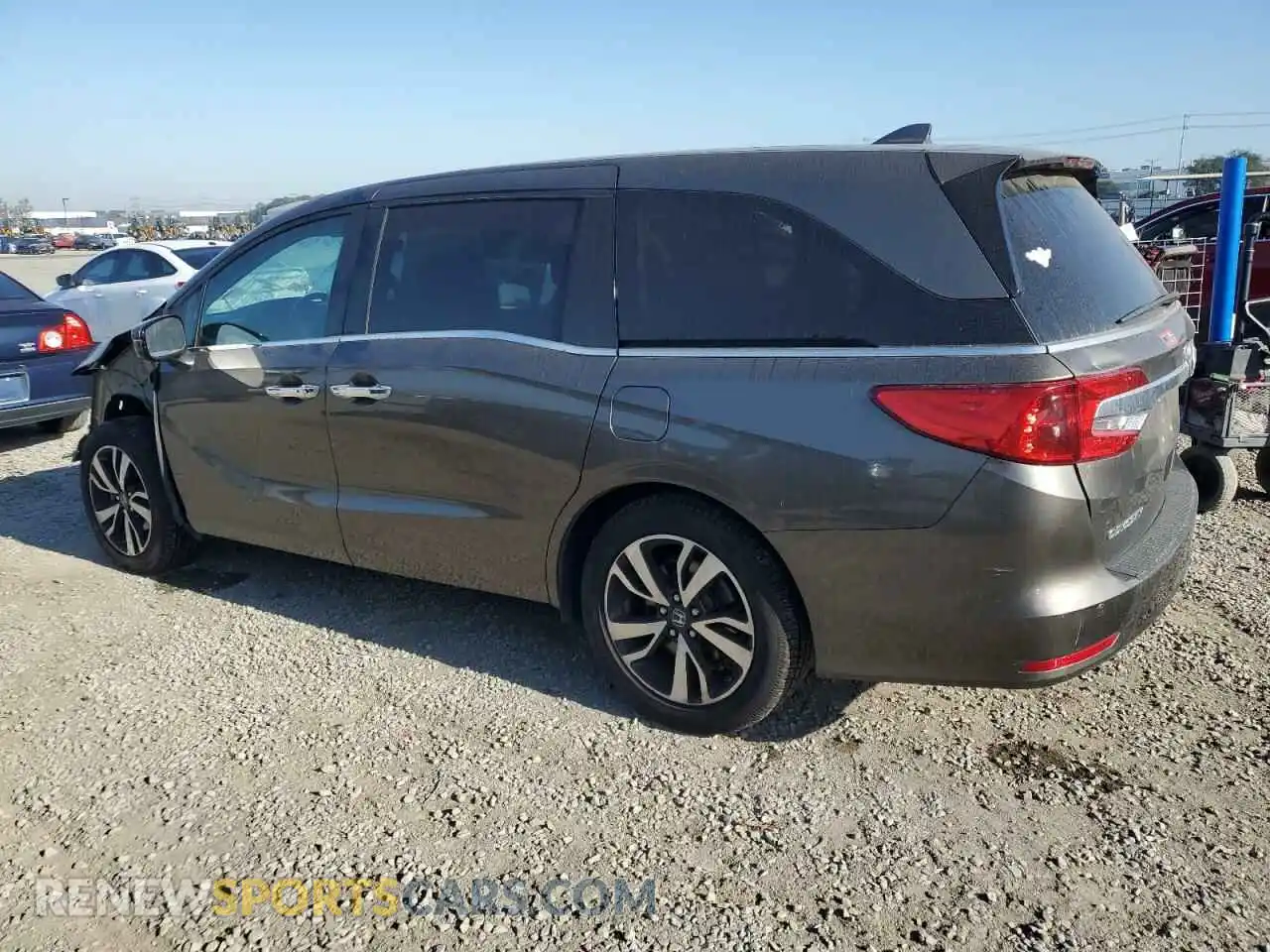 2 Photograph of a damaged car 5FNRL6H96KB023310 HONDA ODYSSEY 2019
