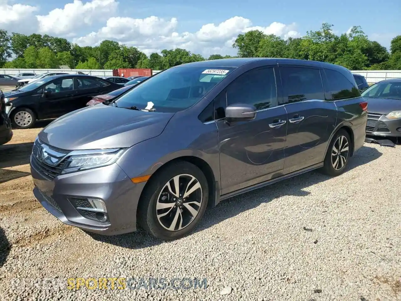1 fotografías del automóvil dañado 5FNRL6H98KB003723 HONDA ODYSSEY 2019