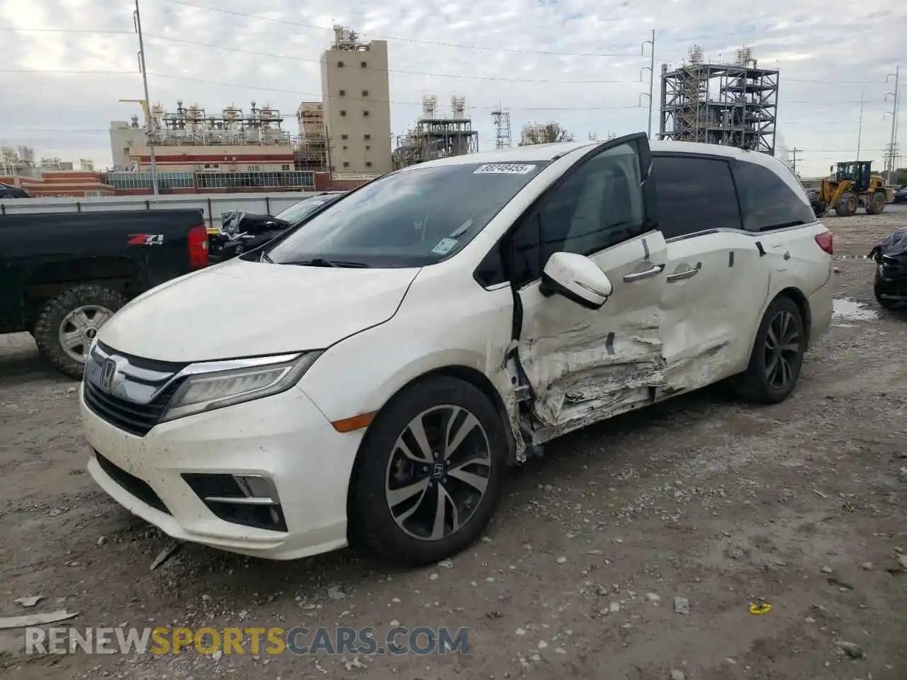 1 Фотография поврежденного автомобиля 5FNRL6H98KB022966 HONDA ODYSSEY 2019