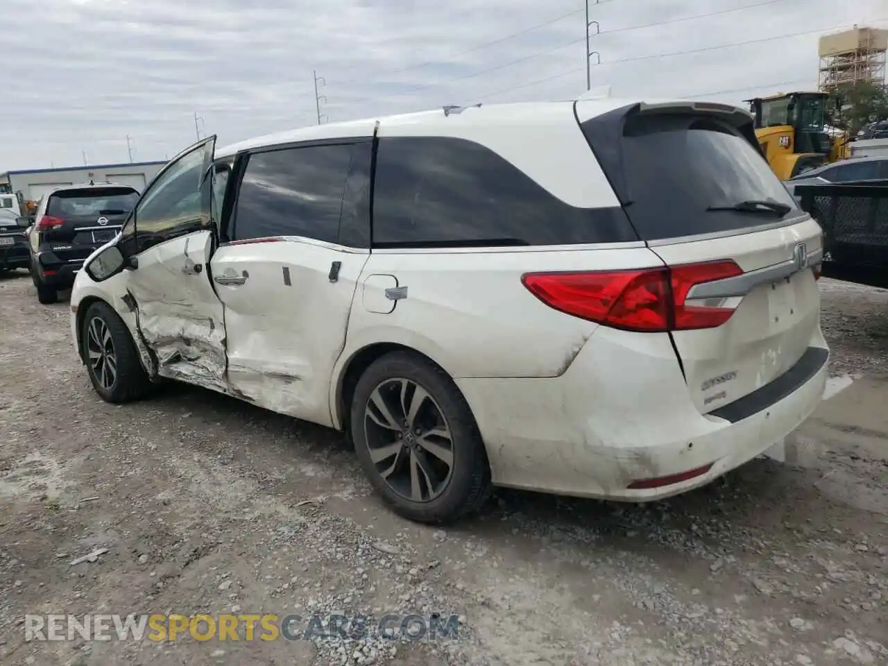 2 Фотография поврежденного автомобиля 5FNRL6H98KB022966 HONDA ODYSSEY 2019