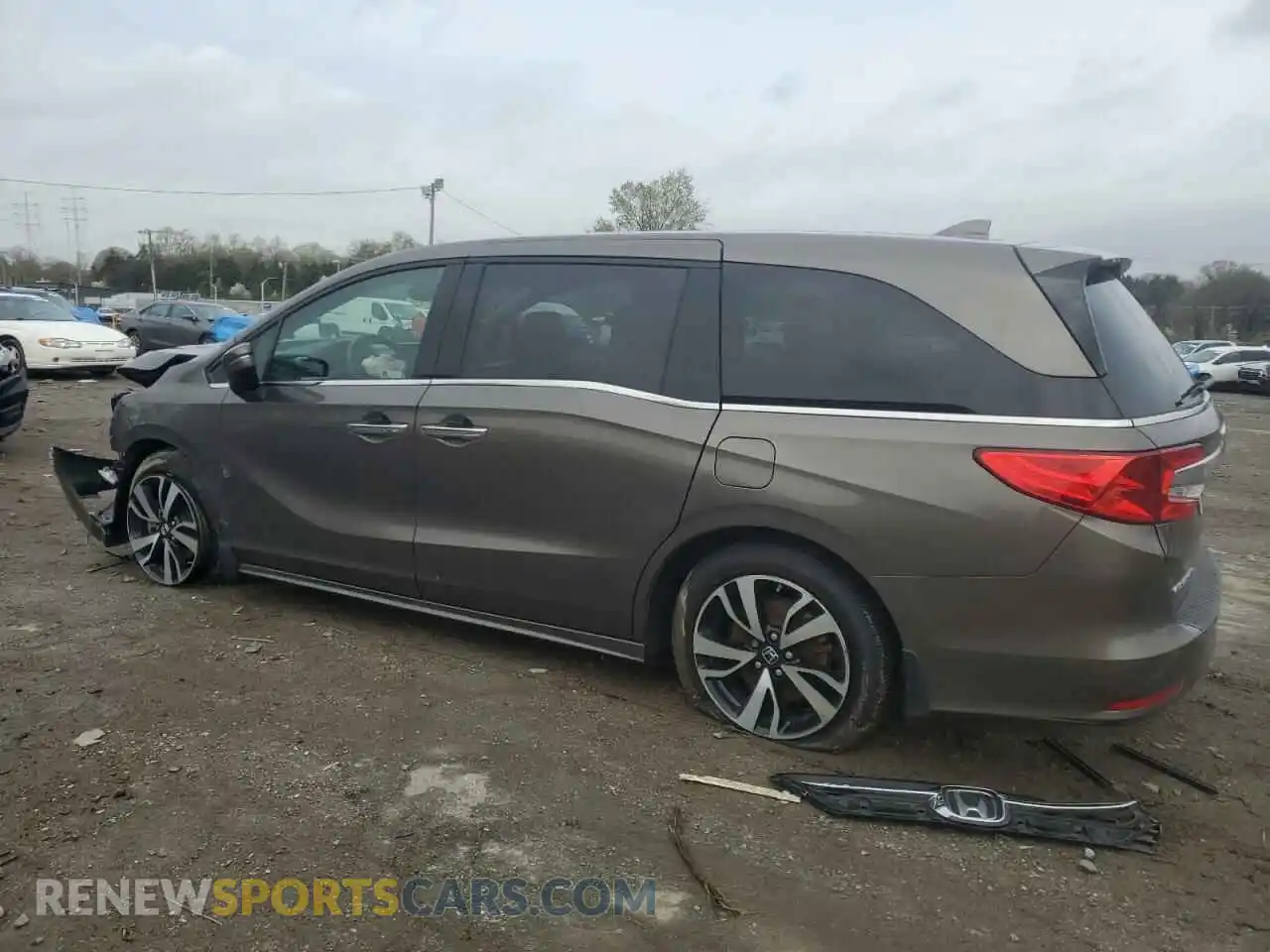 2 Photograph of a damaged car 5FNRL6H98KB067891 HONDA ODYSSEY 2019