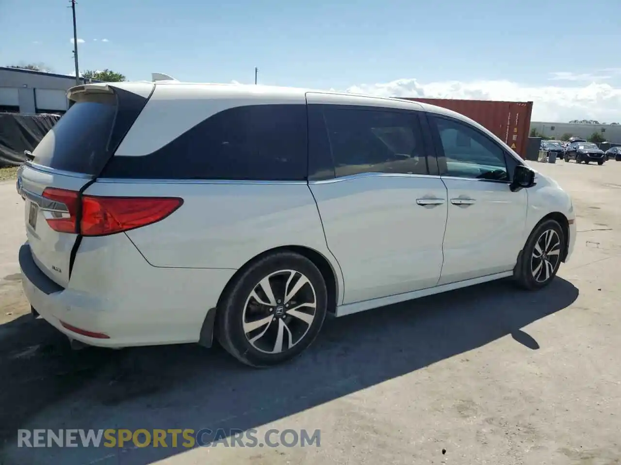 3 fotografías del automóvil dañado 5FNRL6H98KB091527 HONDA ODYSSEY 2019