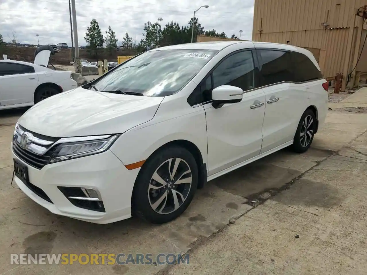 1 Photograph of a damaged car 5FNRL6H99KB013578 HONDA ODYSSEY 2019